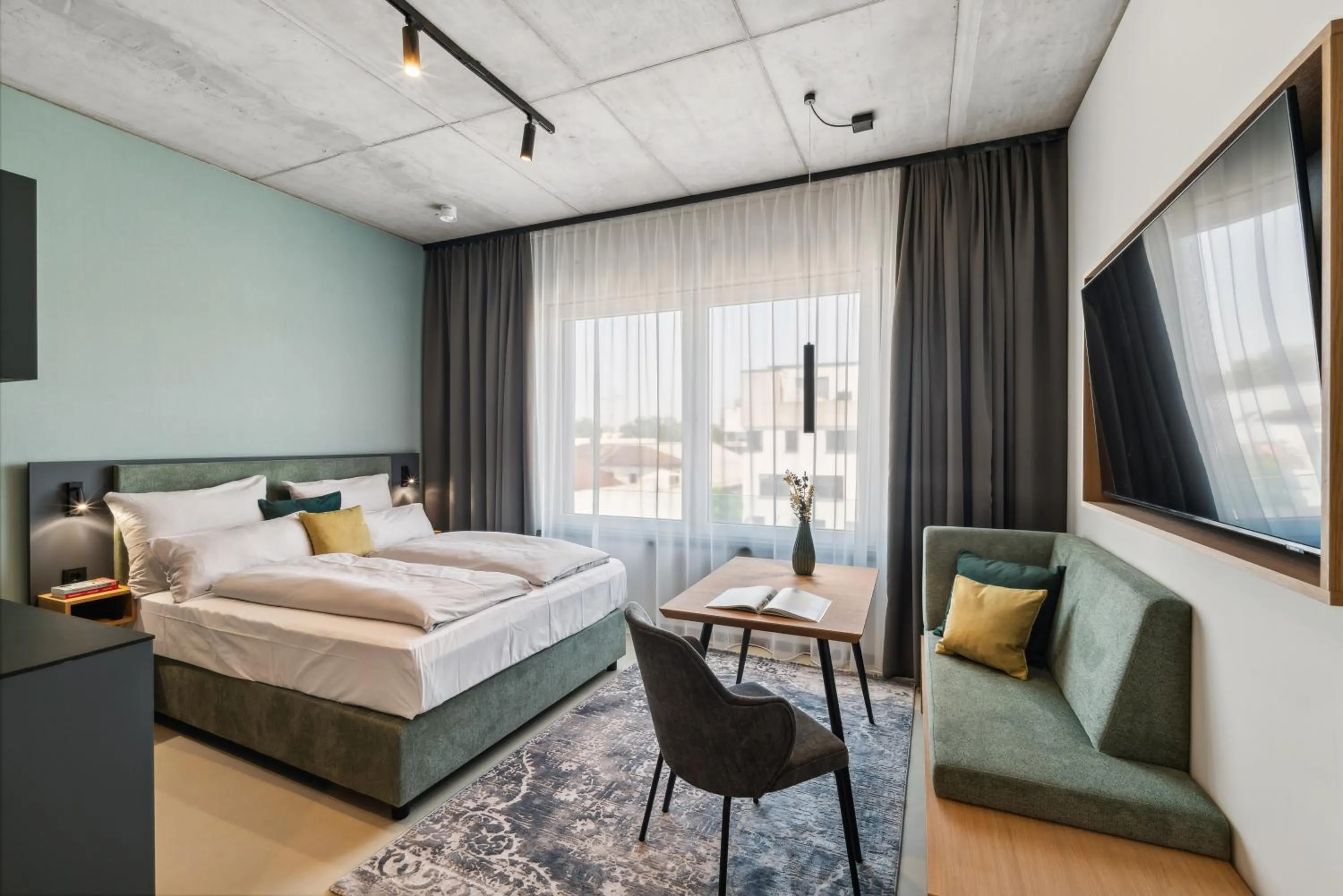 Photo of the whole room, Bed in Nena Apartments München City East