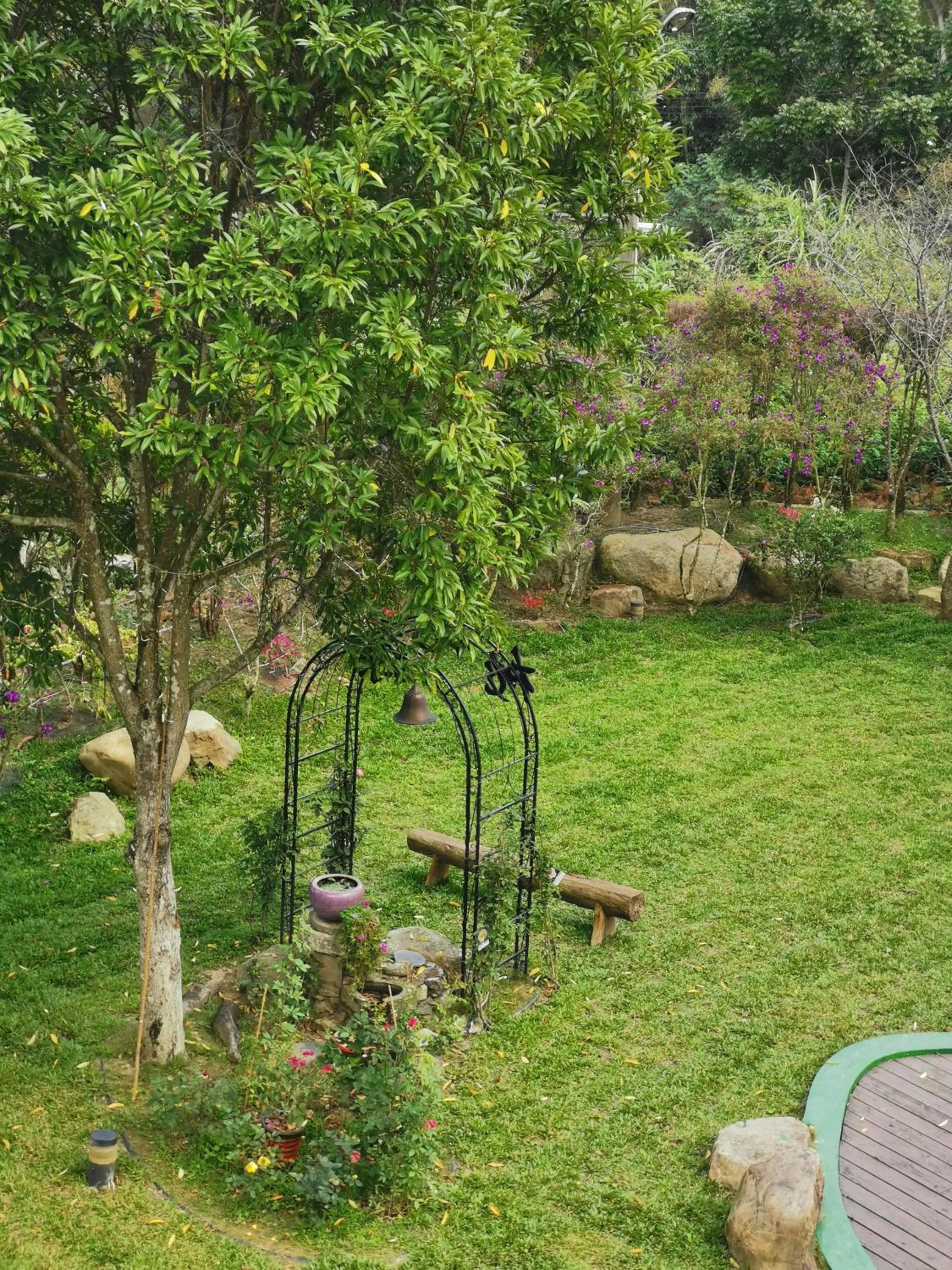 Garden in Sitou Peach Villa B&B