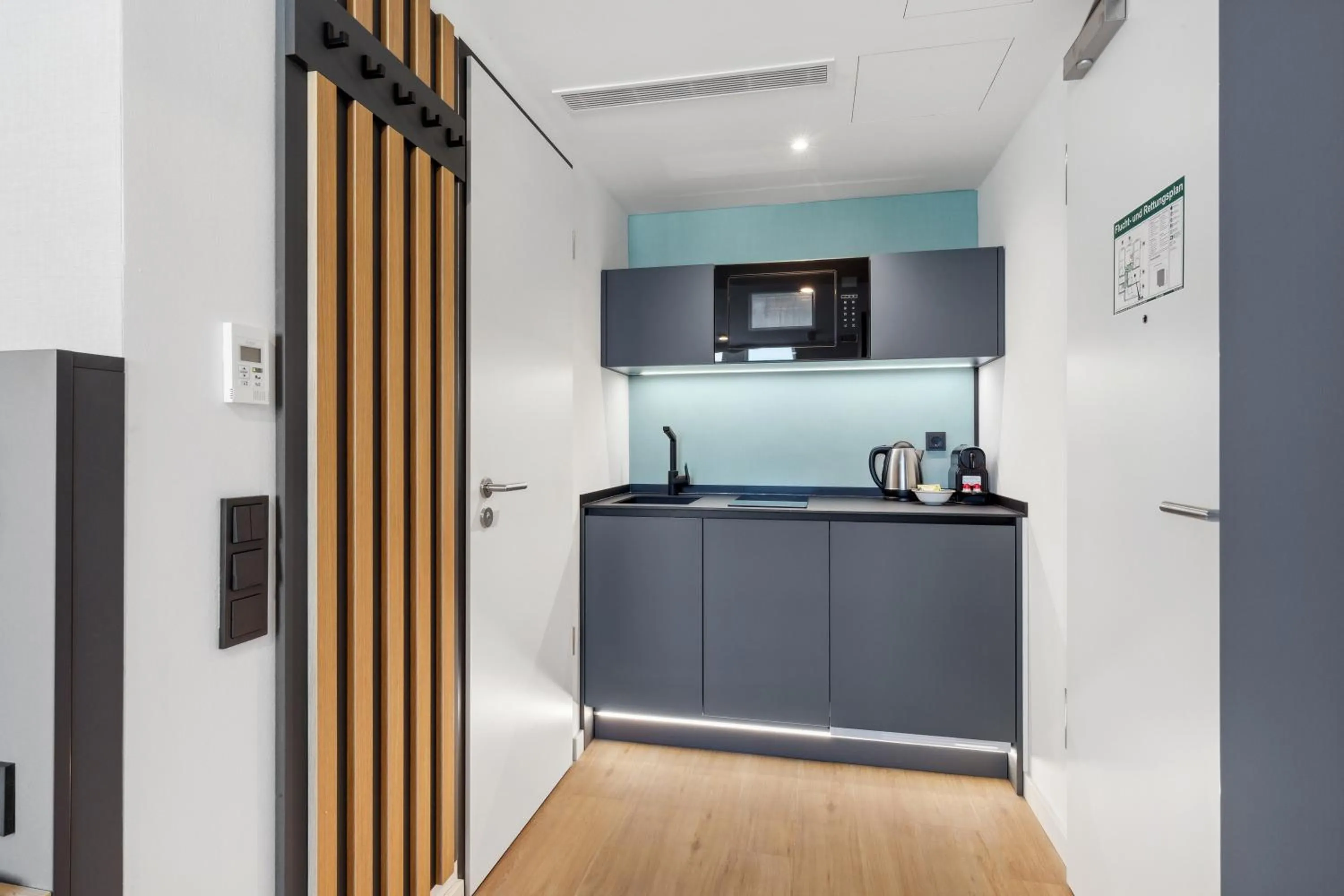 Kitchen or kitchenette in Nena Apartments München City