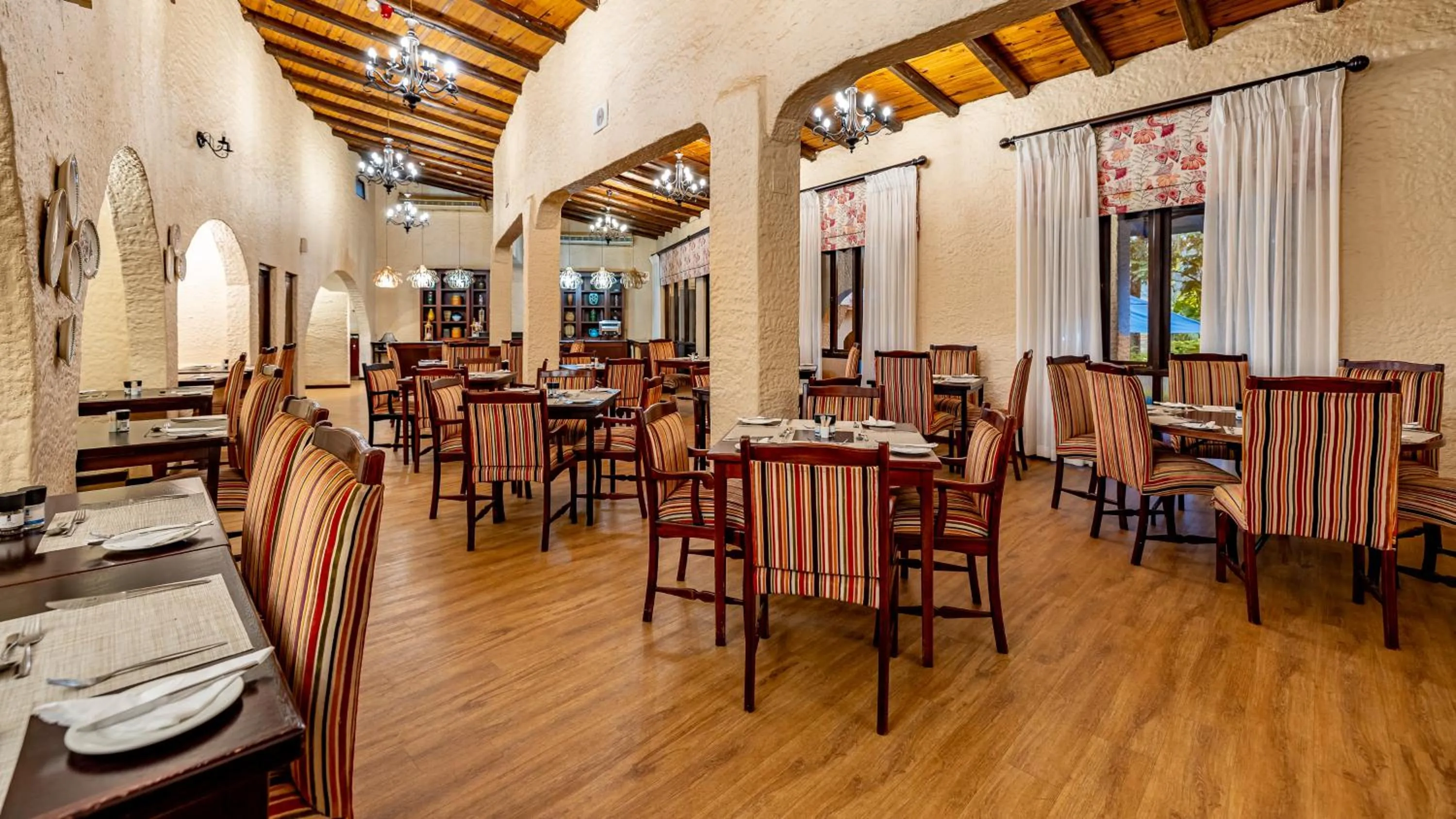 Dining area in Malaga Hotel