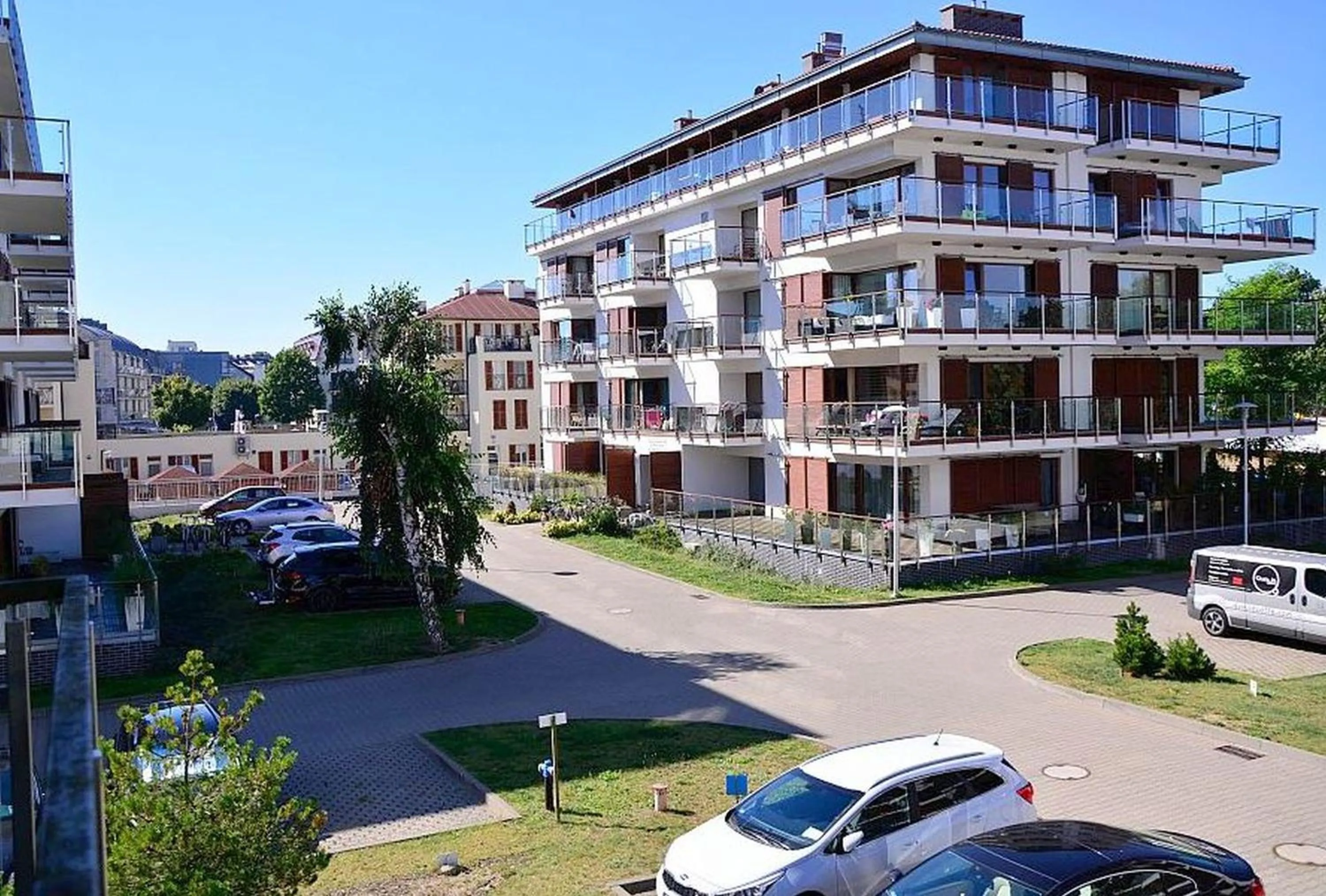 Property building in Apartamenty Na Wyspie - Baltic Park - Apartamenty z sypialnią i parkingiem - ul Uzdrowiskowa 24-34