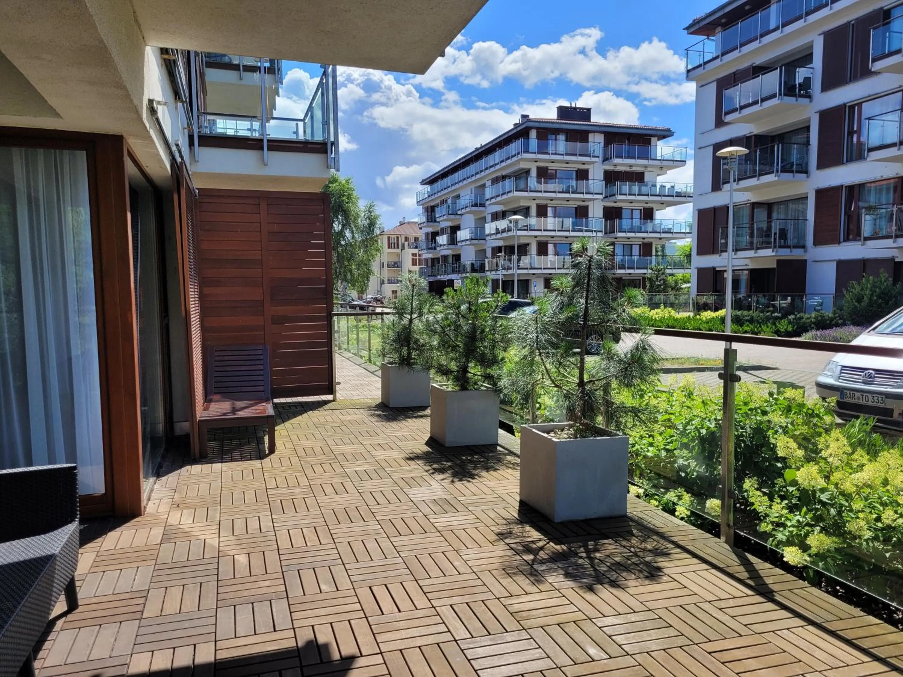 Facade/entrance in Apartamenty Na Wyspie - Baltic Park - Apartamenty z sypialnią i parkingiem - ul Uzdrowiskowa 24-34