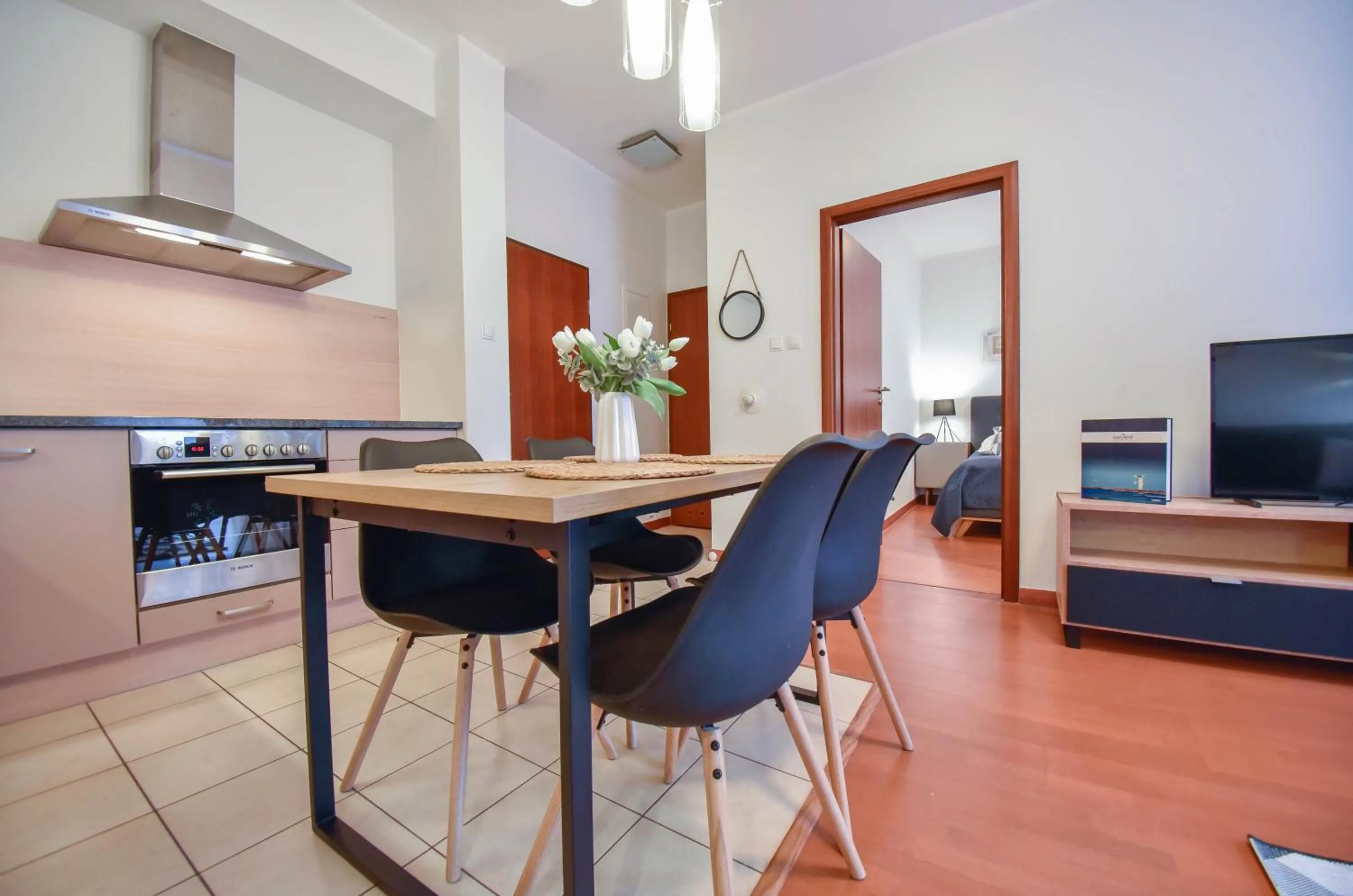 Living room in Apartamenty Na Wyspie - Baltic Park - Apartamenty z sypialnią i parkingiem - ul Uzdrowiskowa 24-34