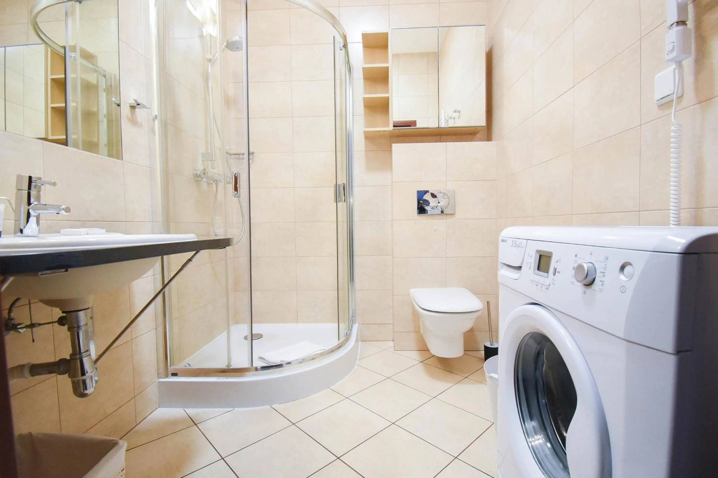 Shower in Apartamenty Na Wyspie - Baltic Park - Apartamenty z sypialnią i parkingiem - ul Uzdrowiskowa 24-34