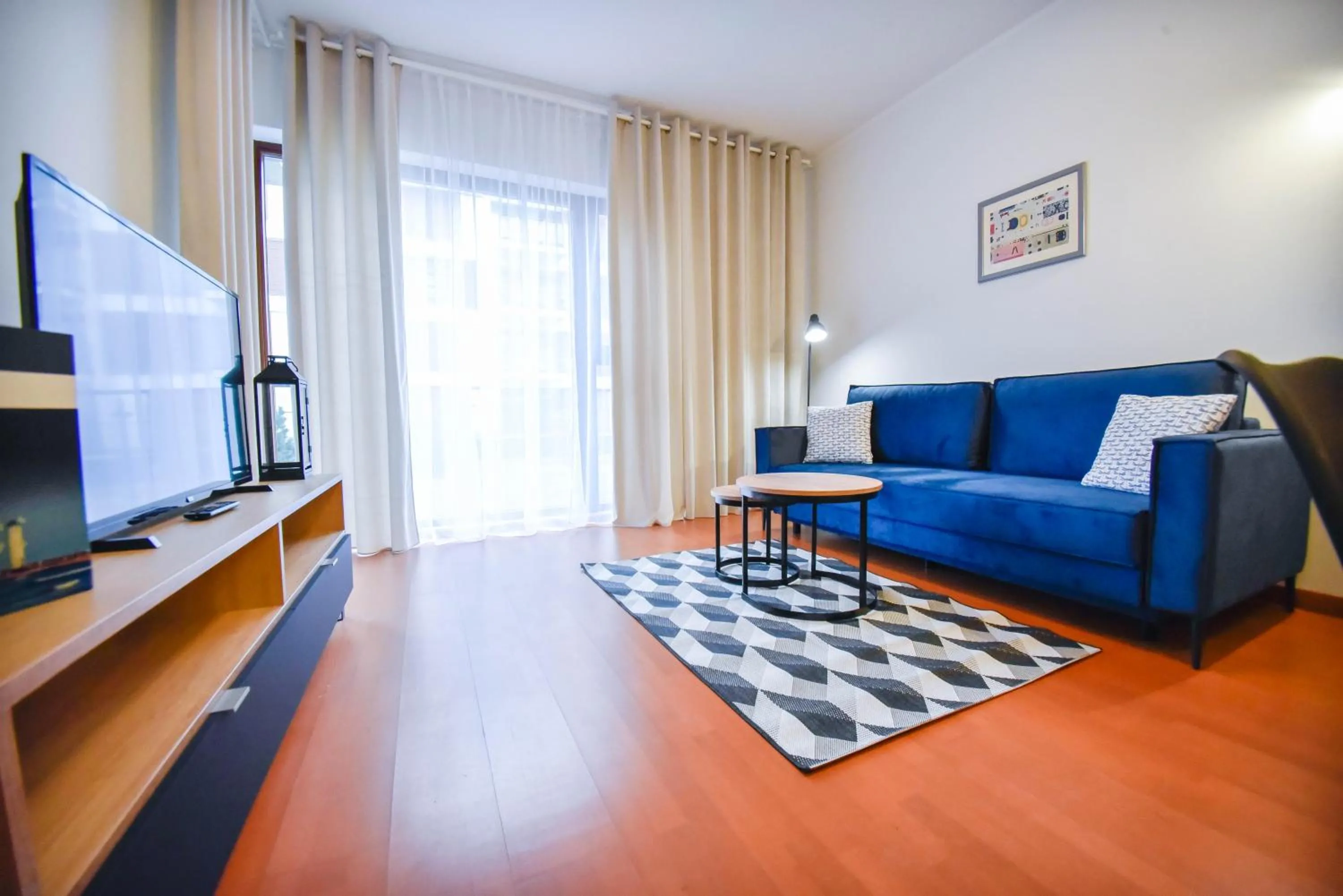TV and multimedia in Apartamenty Na Wyspie - Baltic Park - Apartamenty z sypialnią i parkingiem - ul Uzdrowiskowa 24-34