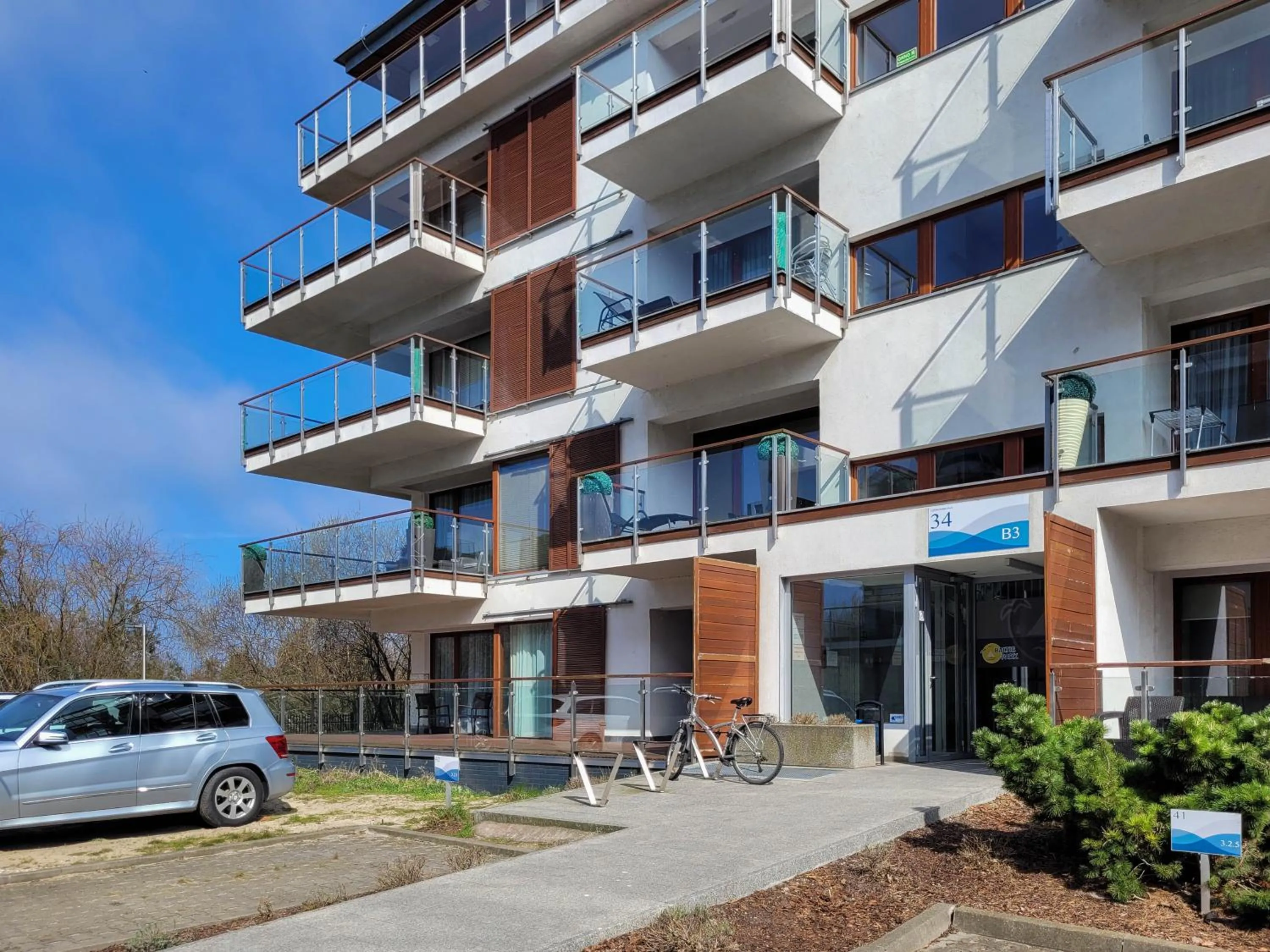 Property building in Apartamenty Na Wyspie - Baltic Park - Apartamenty z sypialnią i parkingiem - ul Uzdrowiskowa 24-34
