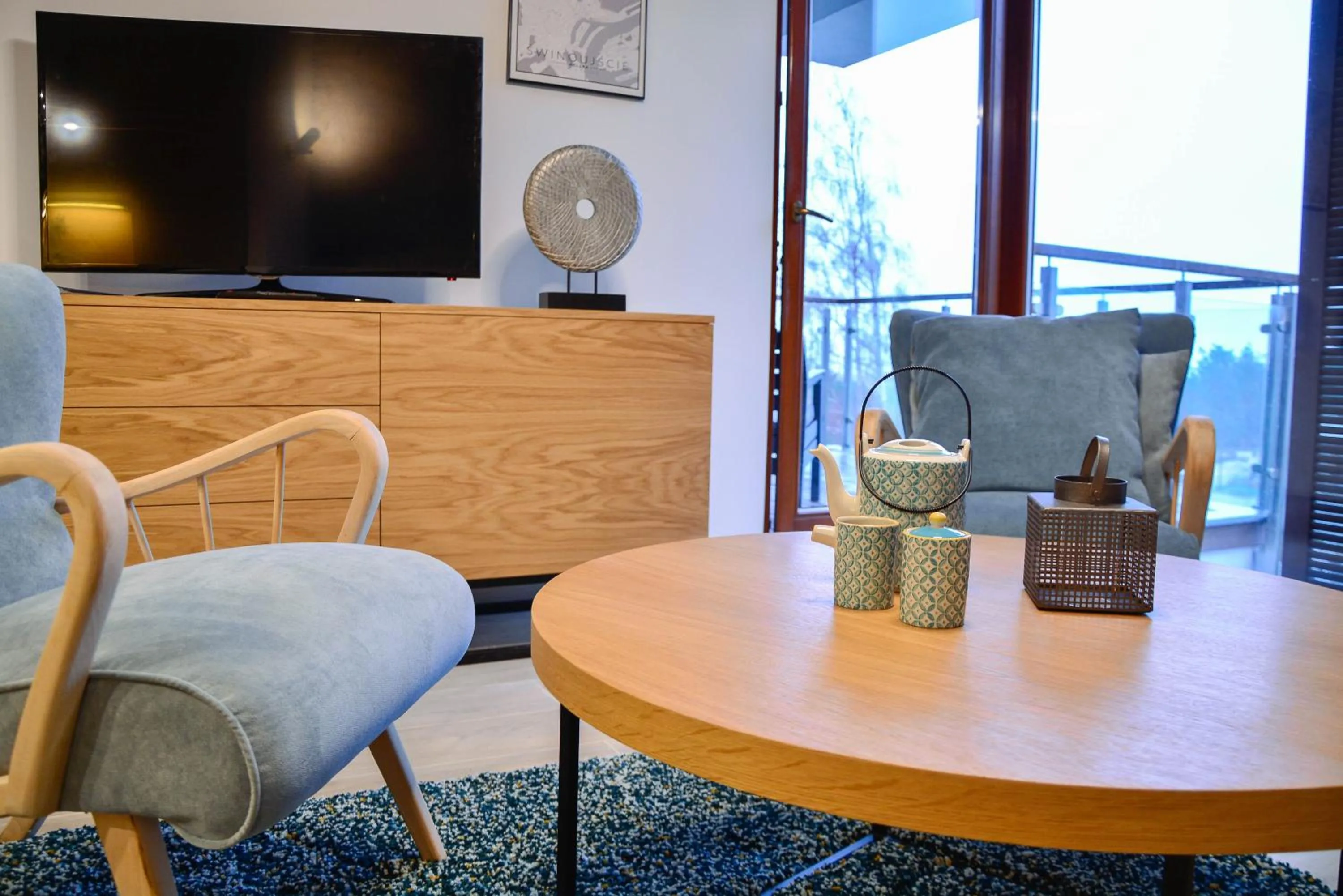 TV and multimedia in Apartamenty Na Wyspie - Baltic Park - Apartamenty z sypialnią i parkingiem - ul Uzdrowiskowa 24-34