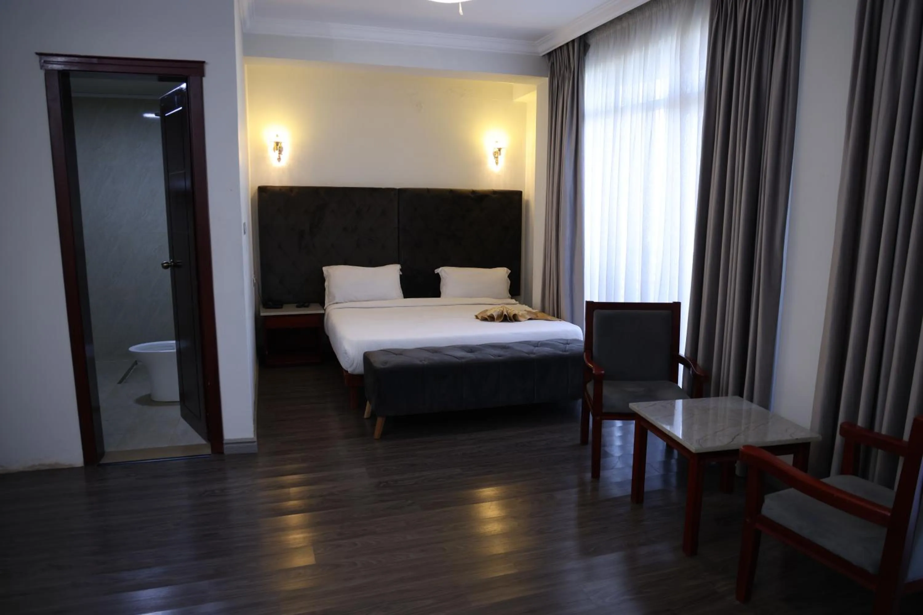 Bed in Trinity Hotel