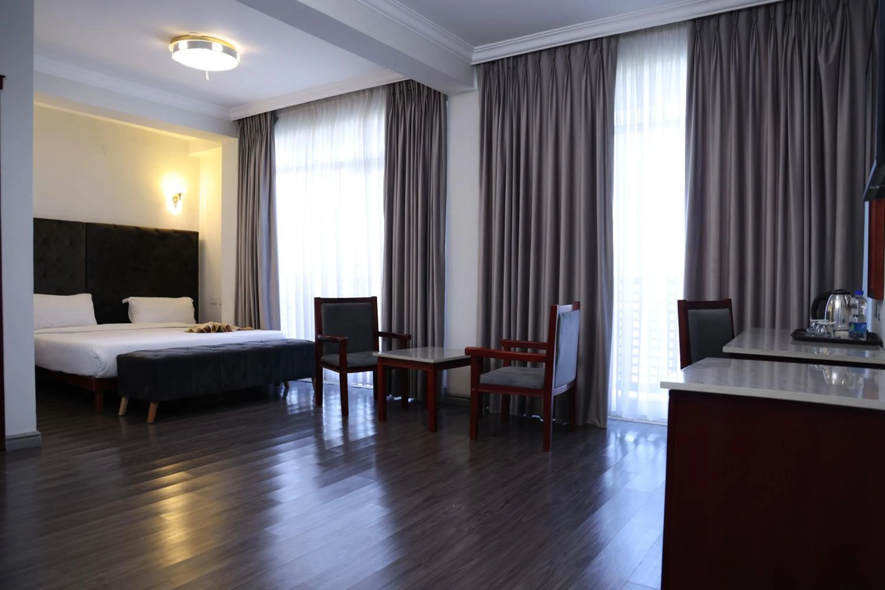 Bed in Trinity Hotel