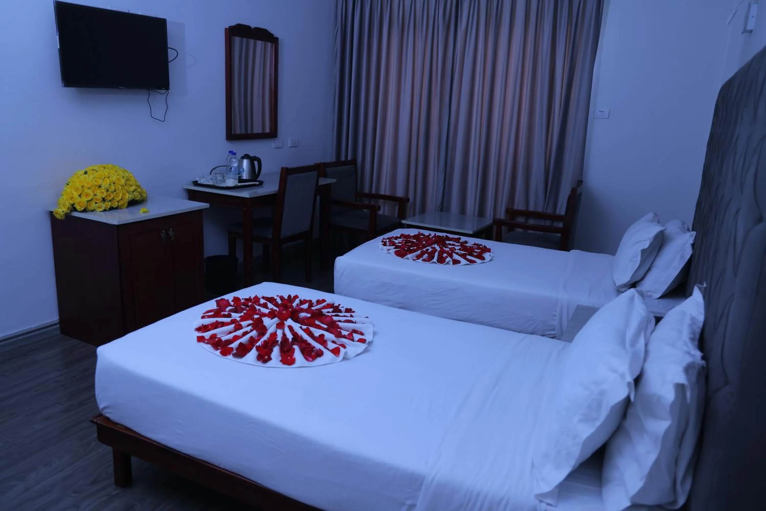 Bed in Trinity Hotel