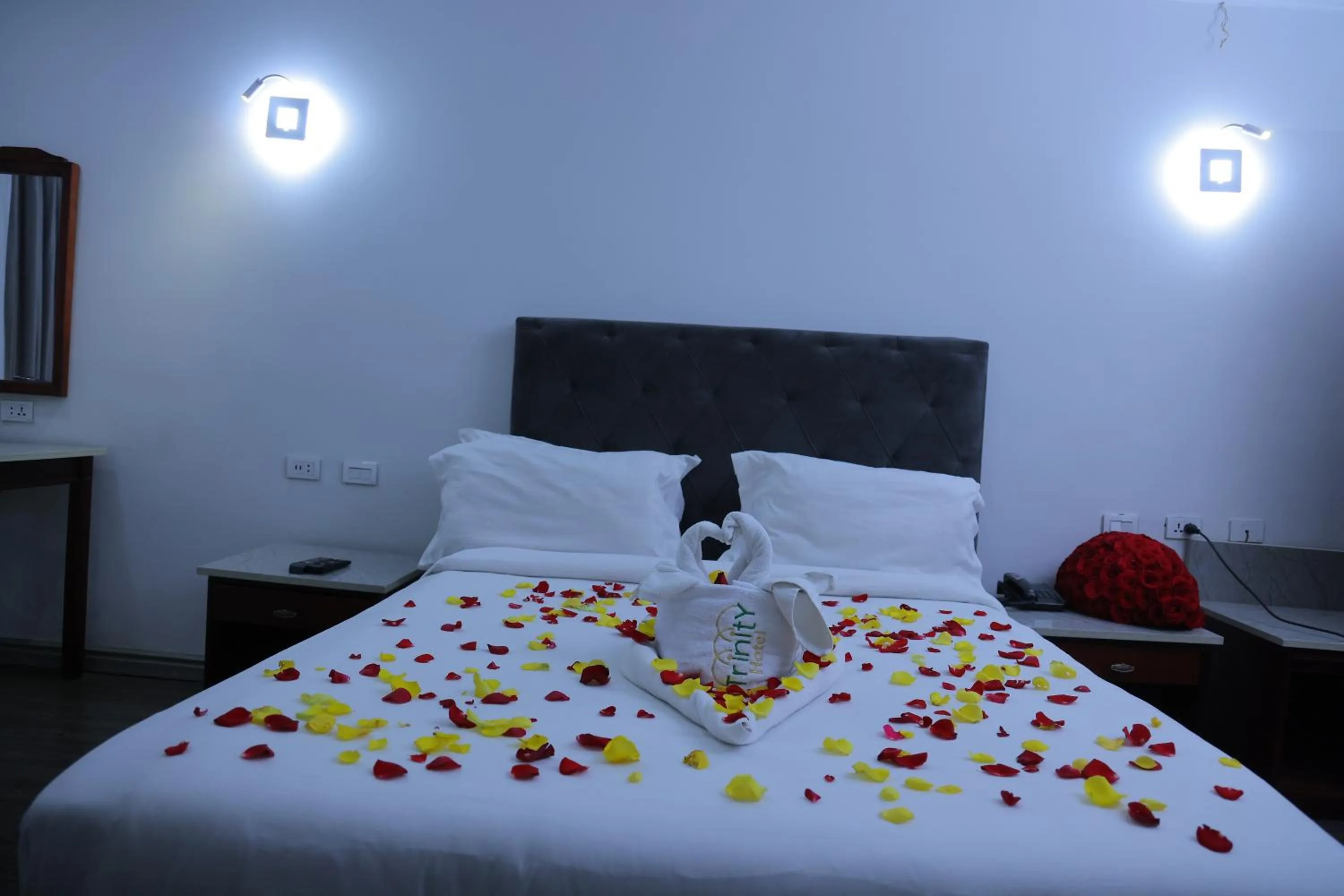 Bed in Trinity Hotel