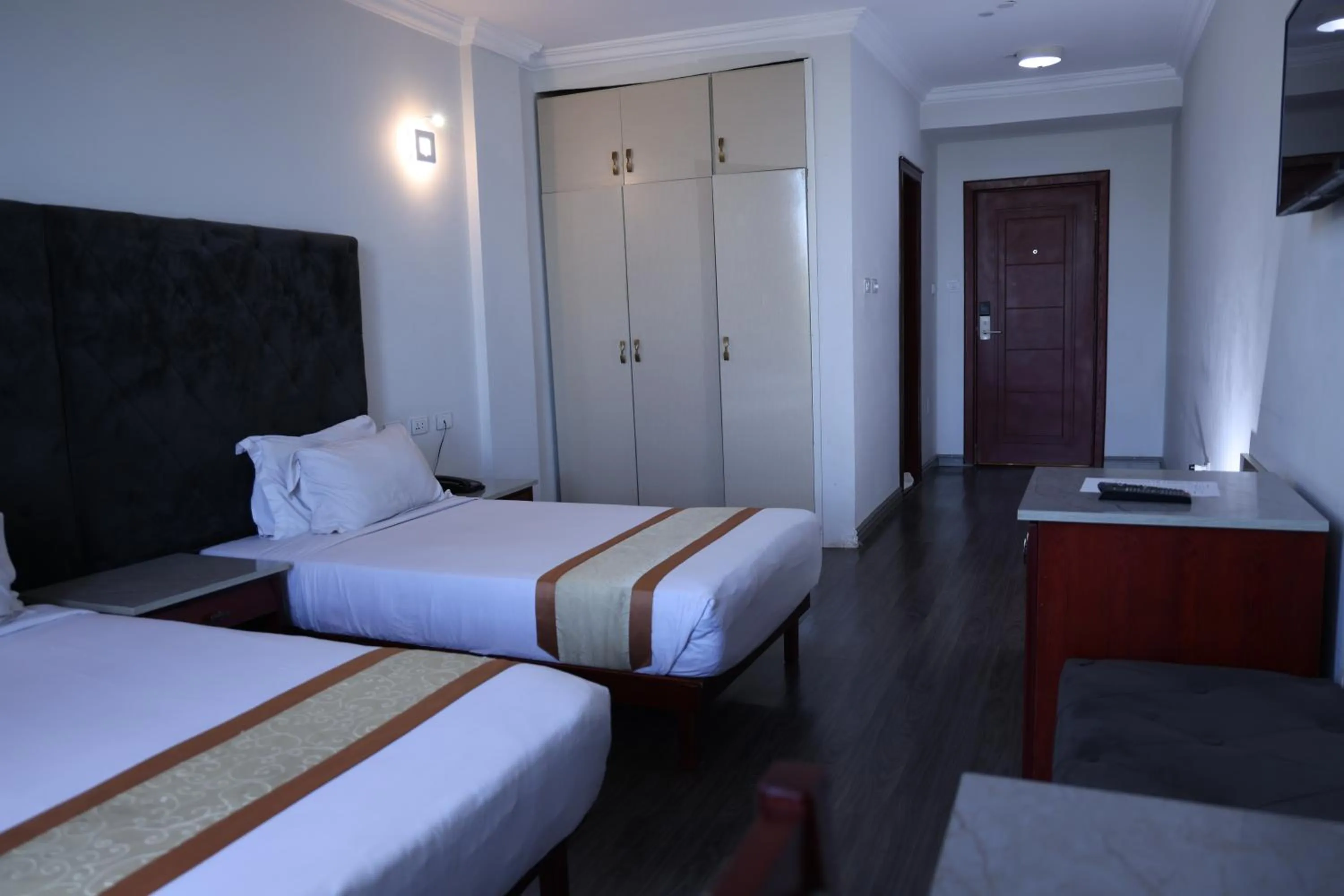 Bed in Trinity Hotel