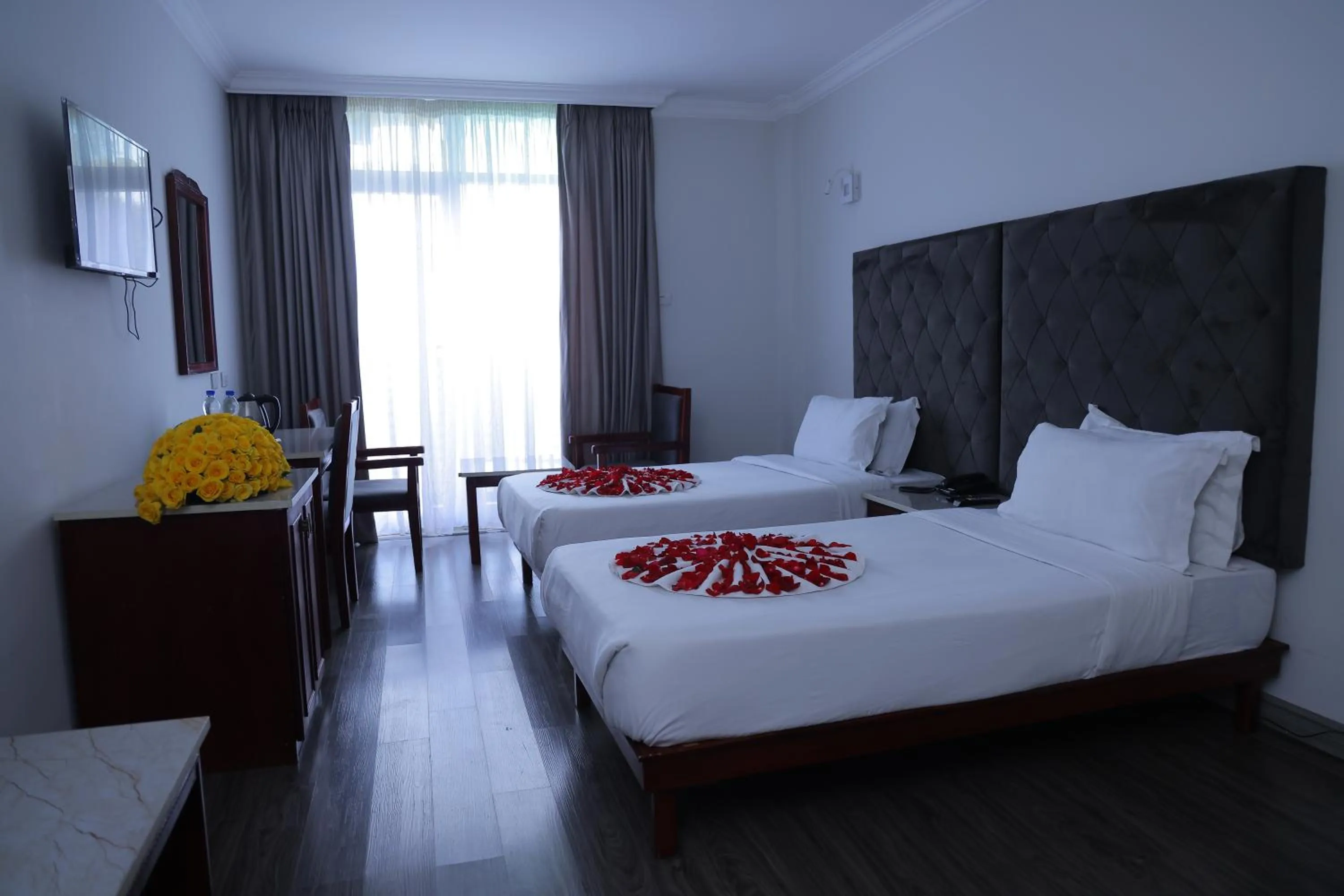 Bed in Trinity Hotel