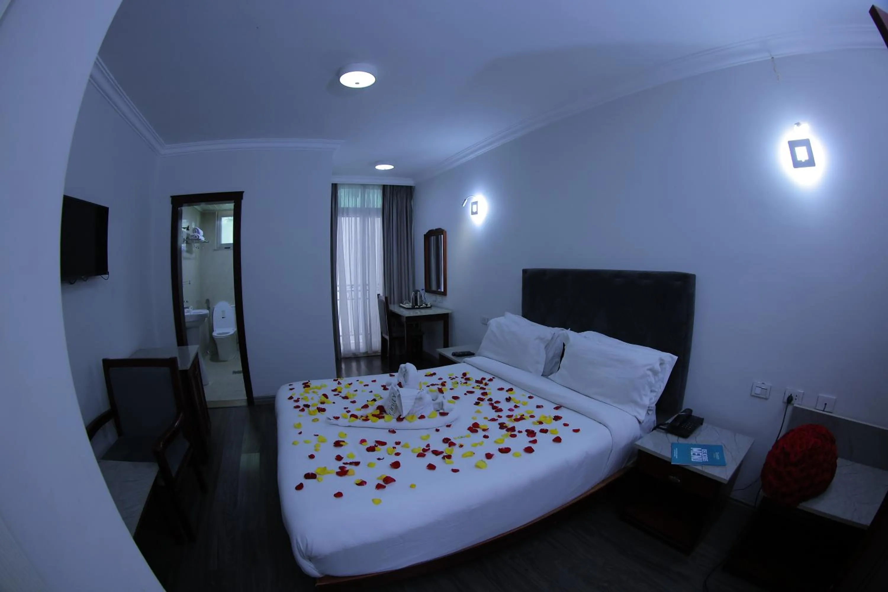 Bed in Trinity Hotel