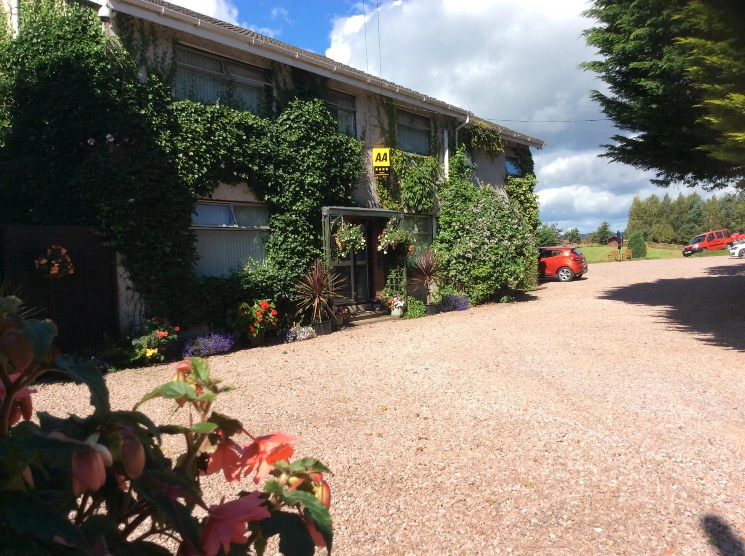 Facade/entrance in Southpark House