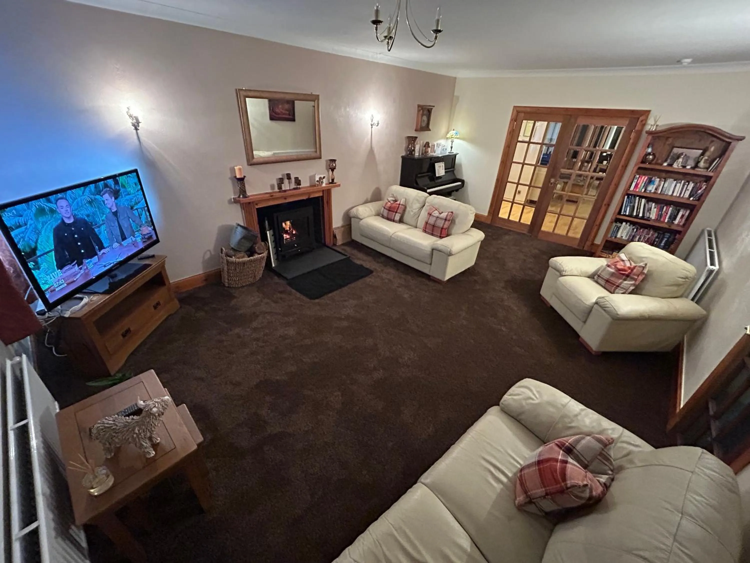Communal lounge/ TV room in Southpark House