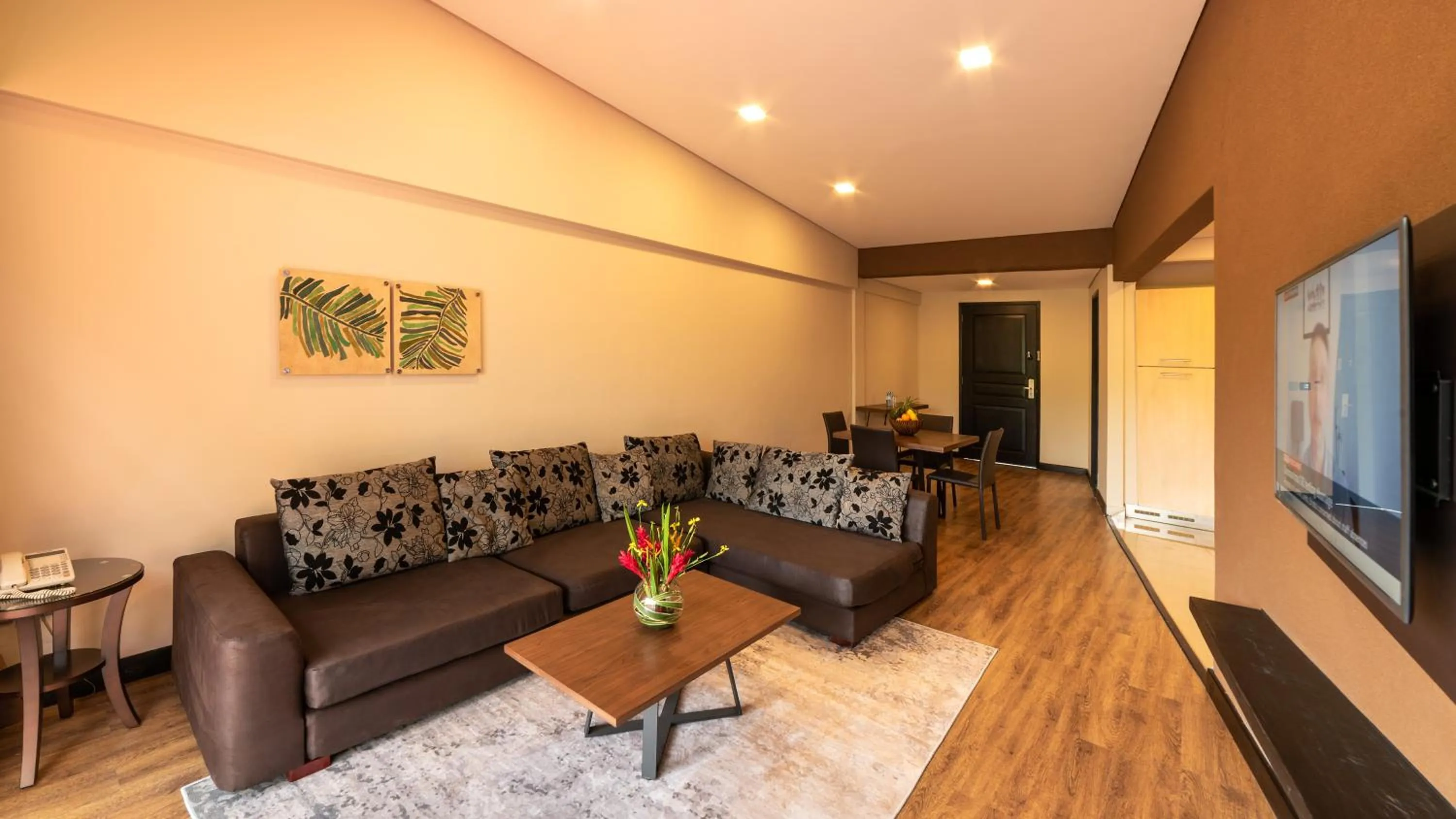 Living room in Kabira Country Club