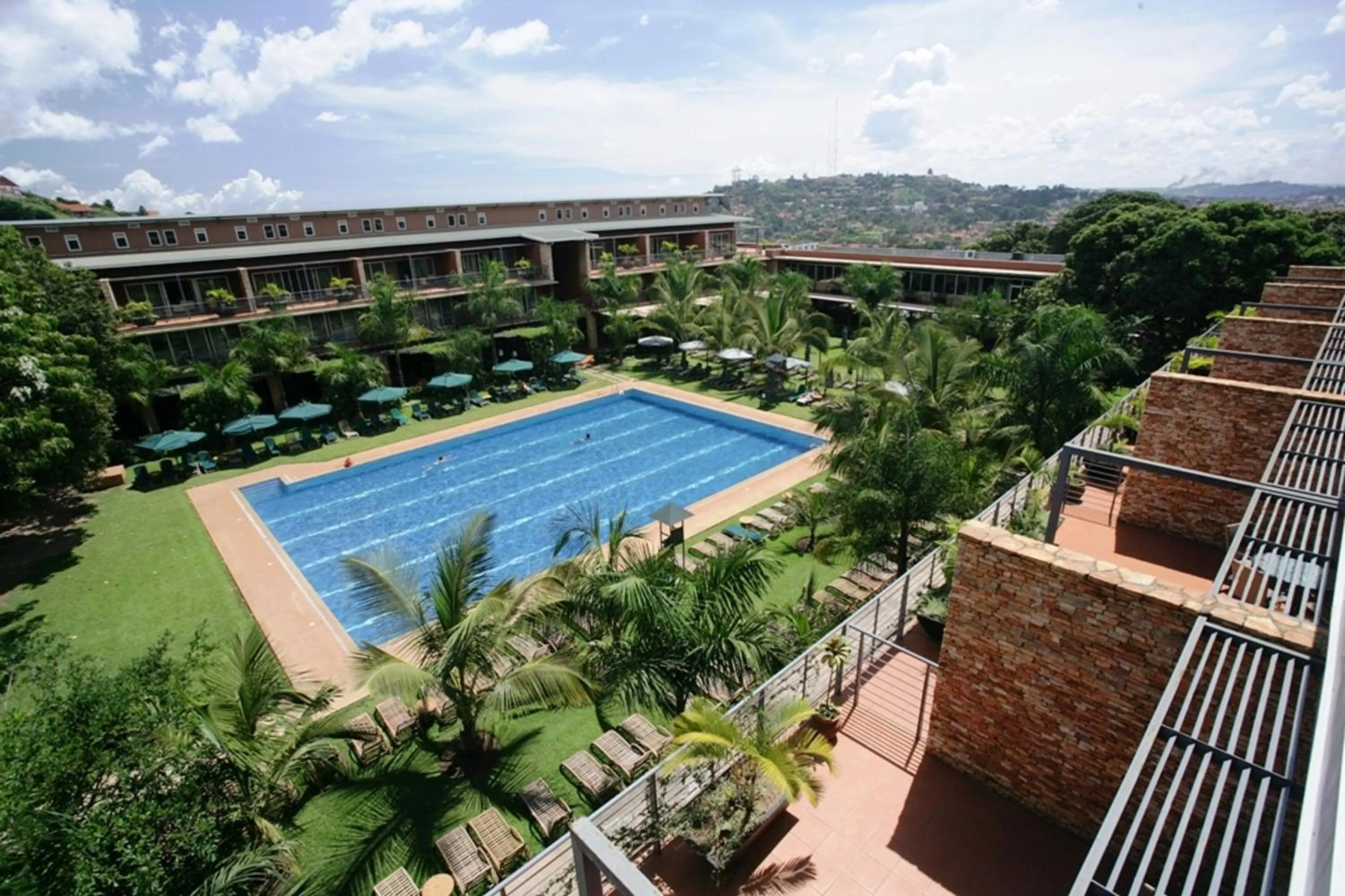 Swimming pool in Kabira Country Club