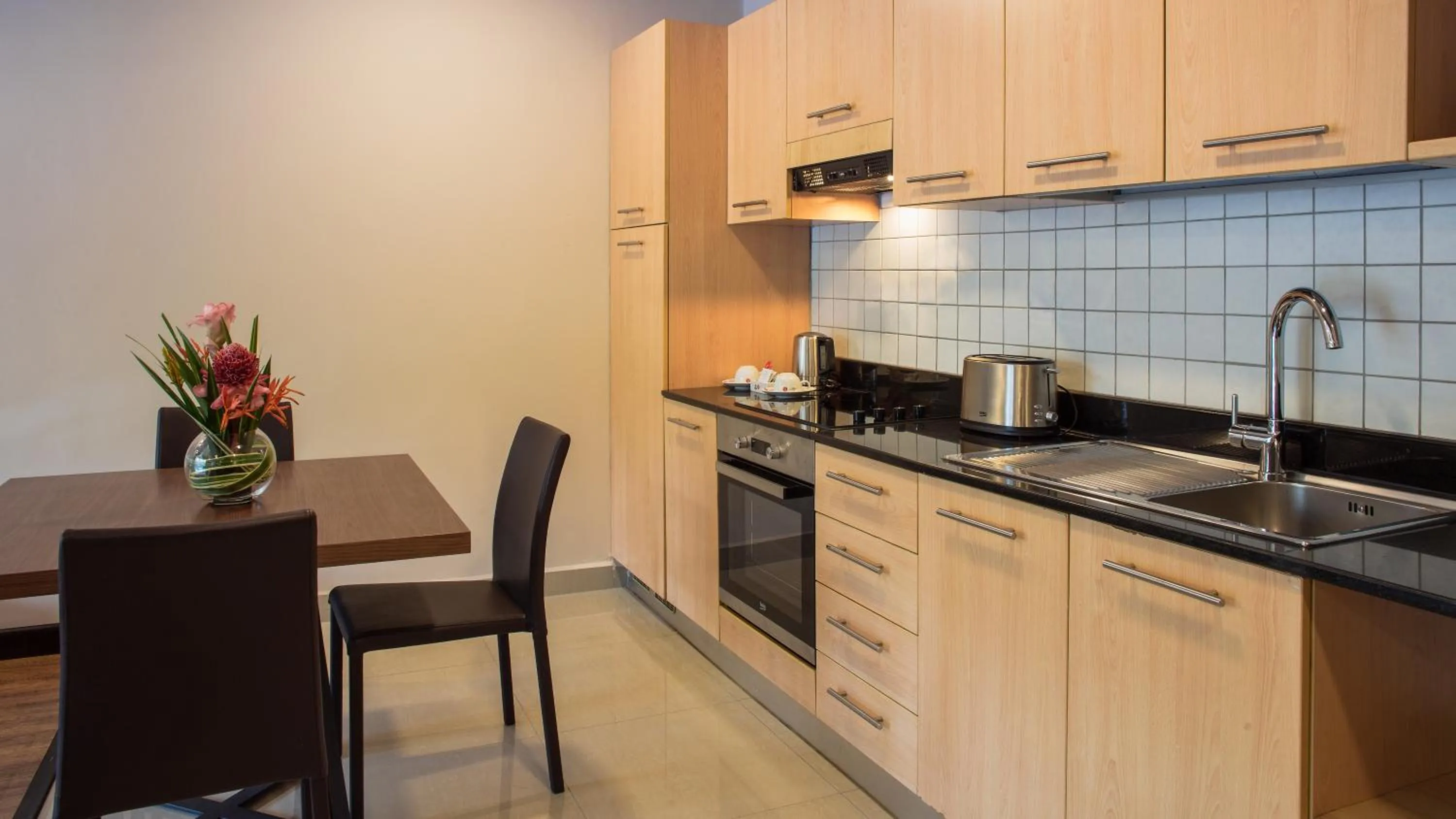 Kitchen or kitchenette in Kabira Country Club