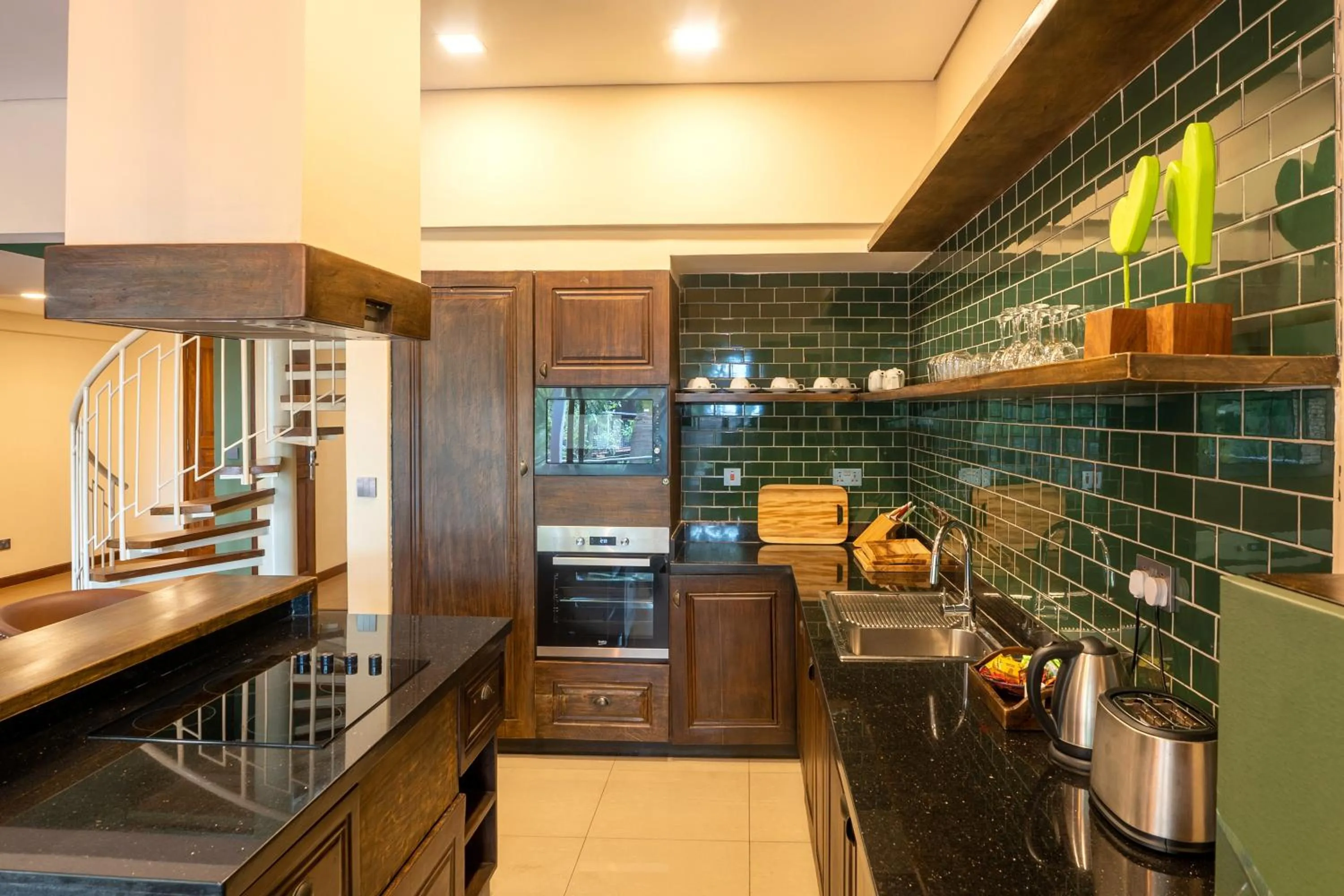 Kitchen or kitchenette in Kabira Country Club