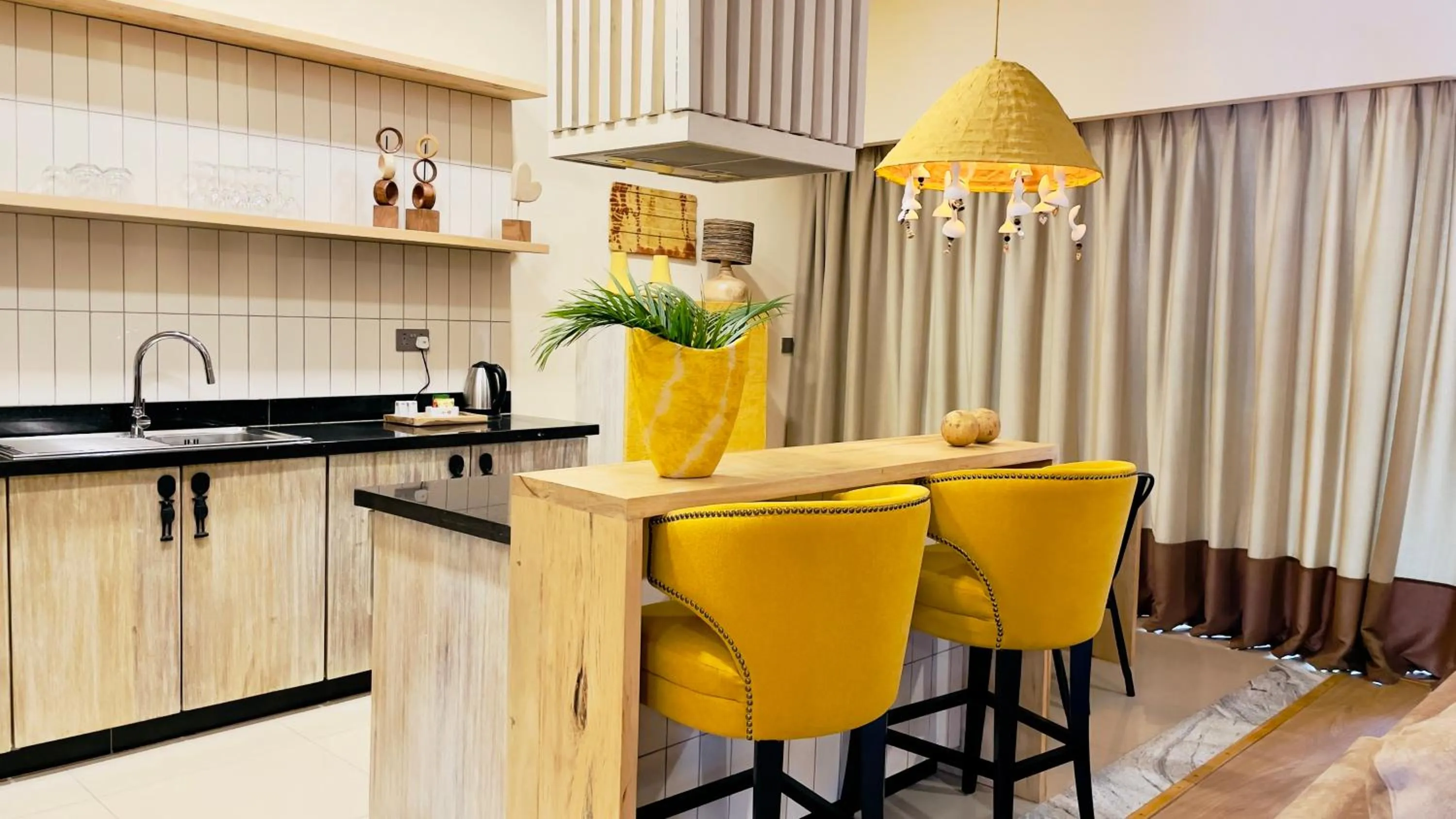 Kitchen or kitchenette in Kabira Country Club