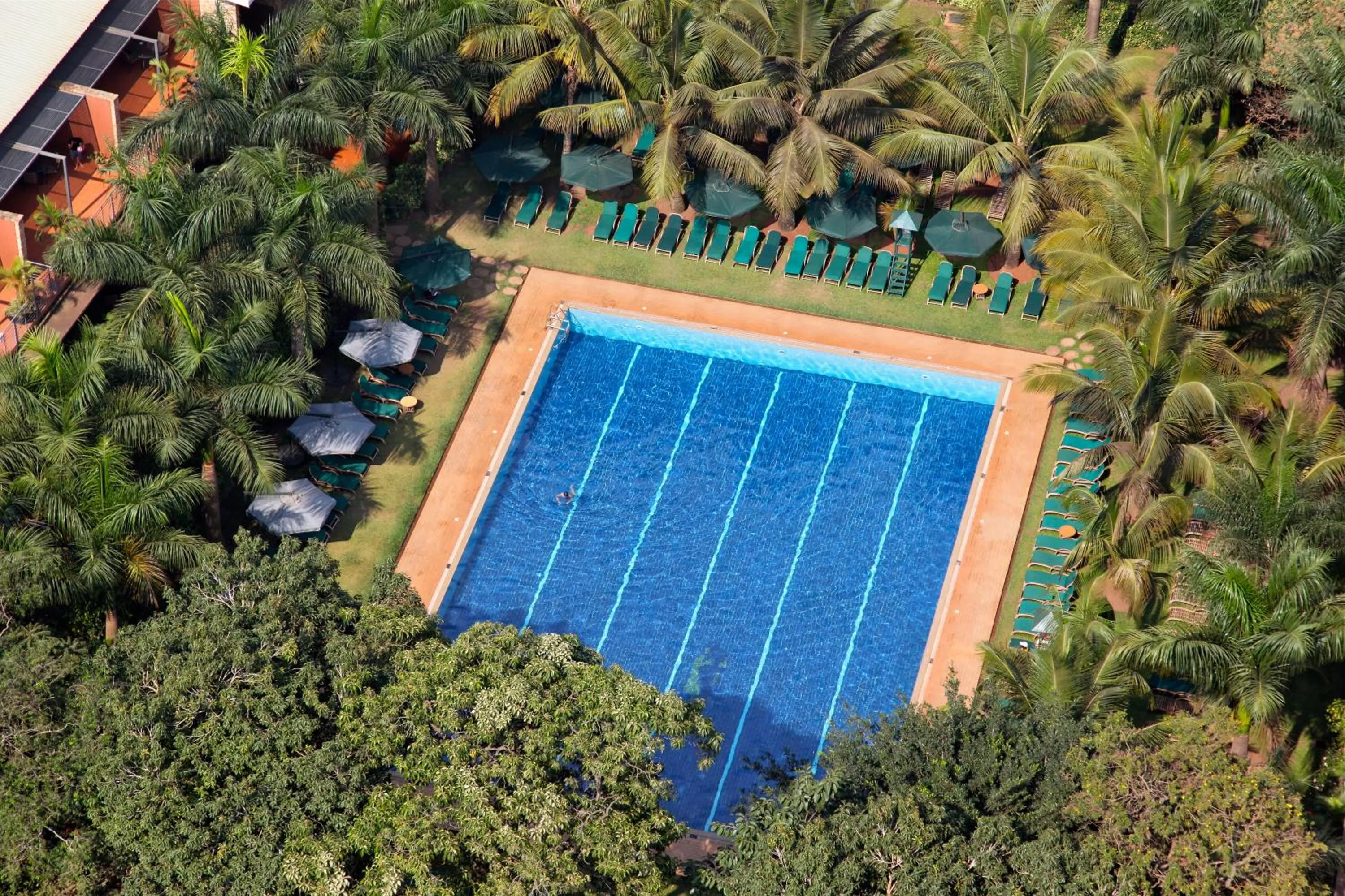 Swimming pool in Kabira Country Club
