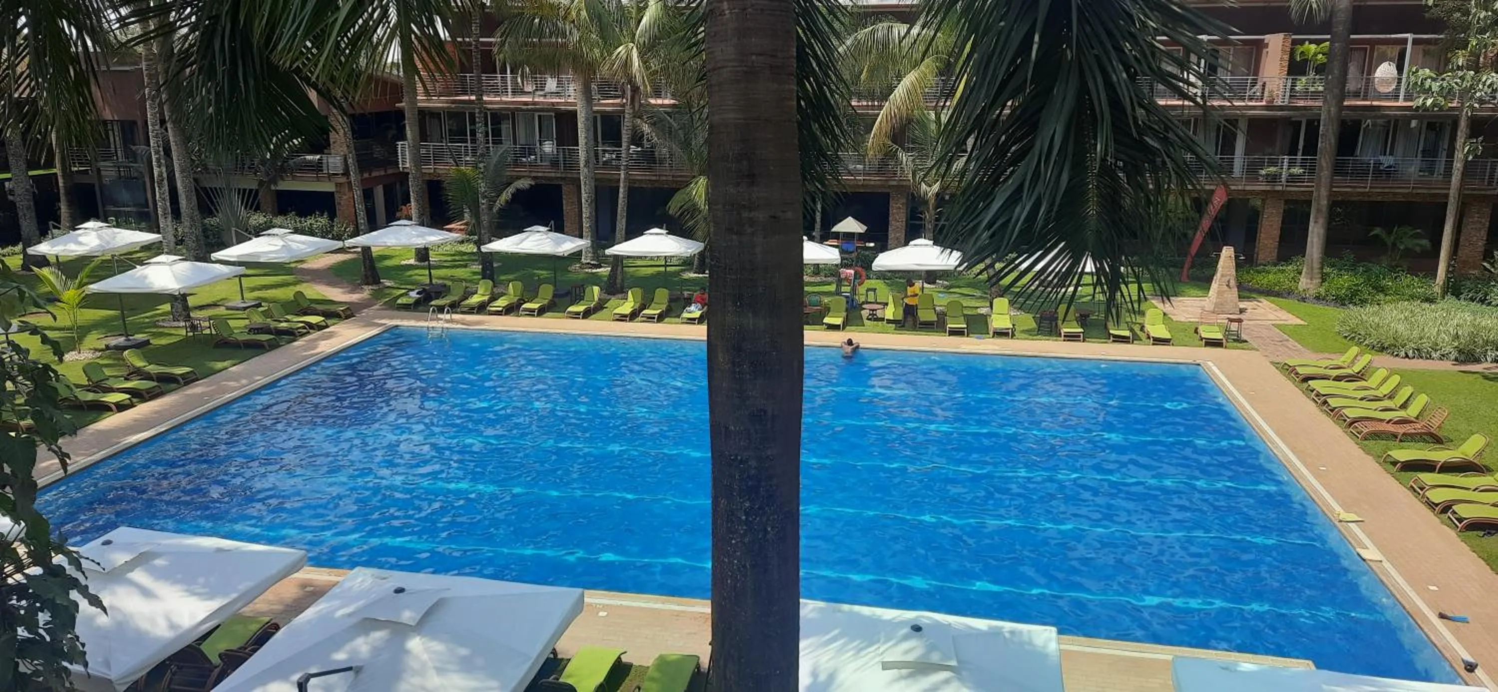 Swimming pool in Kabira Country Club