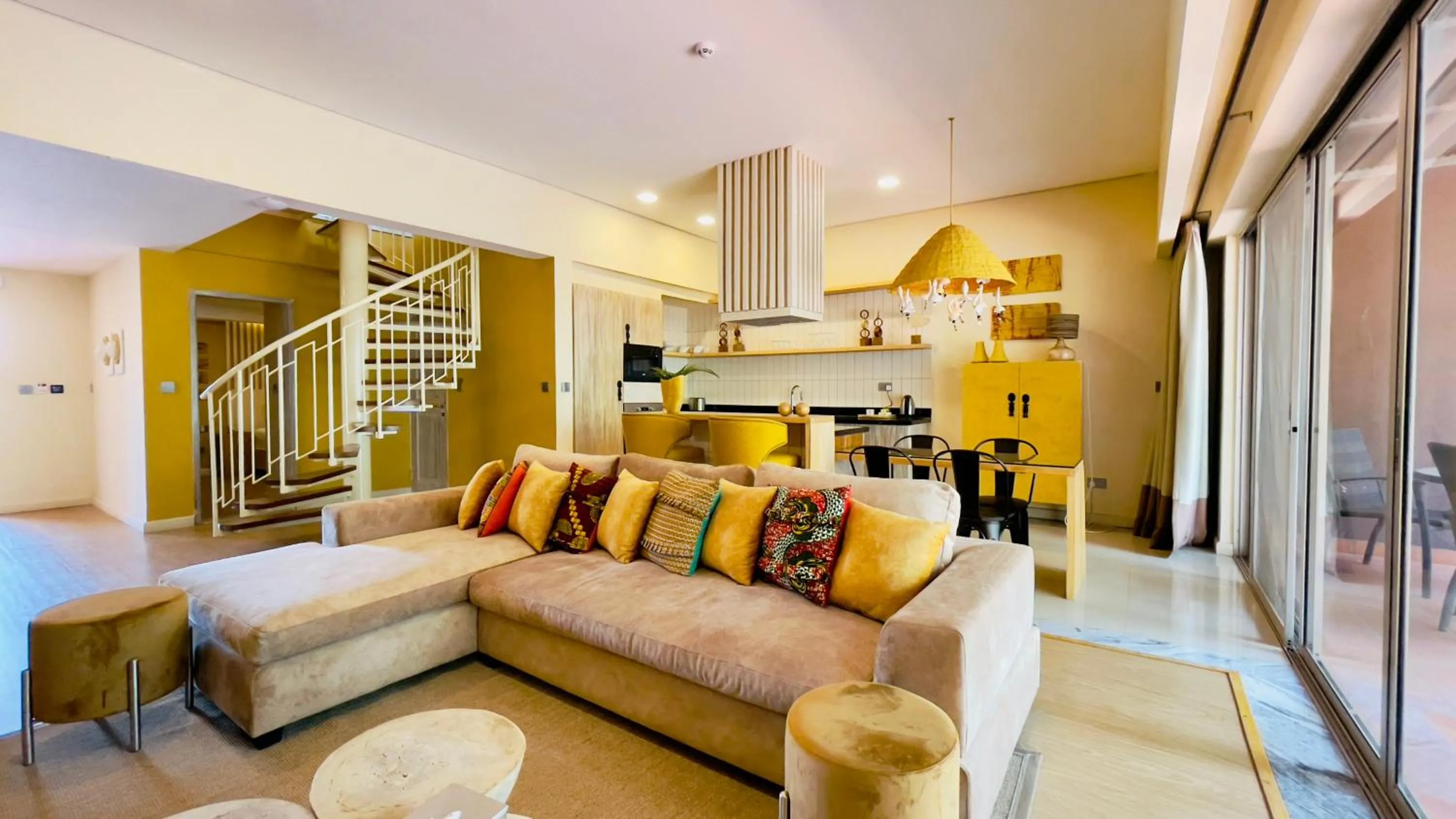 Seating area in Kabira Country Club