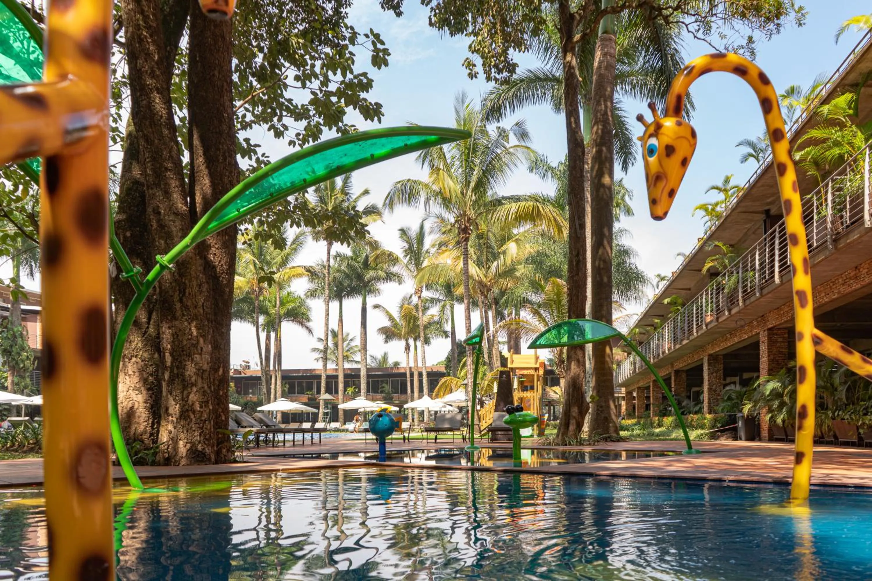 Swimming pool in Kabira Country Club