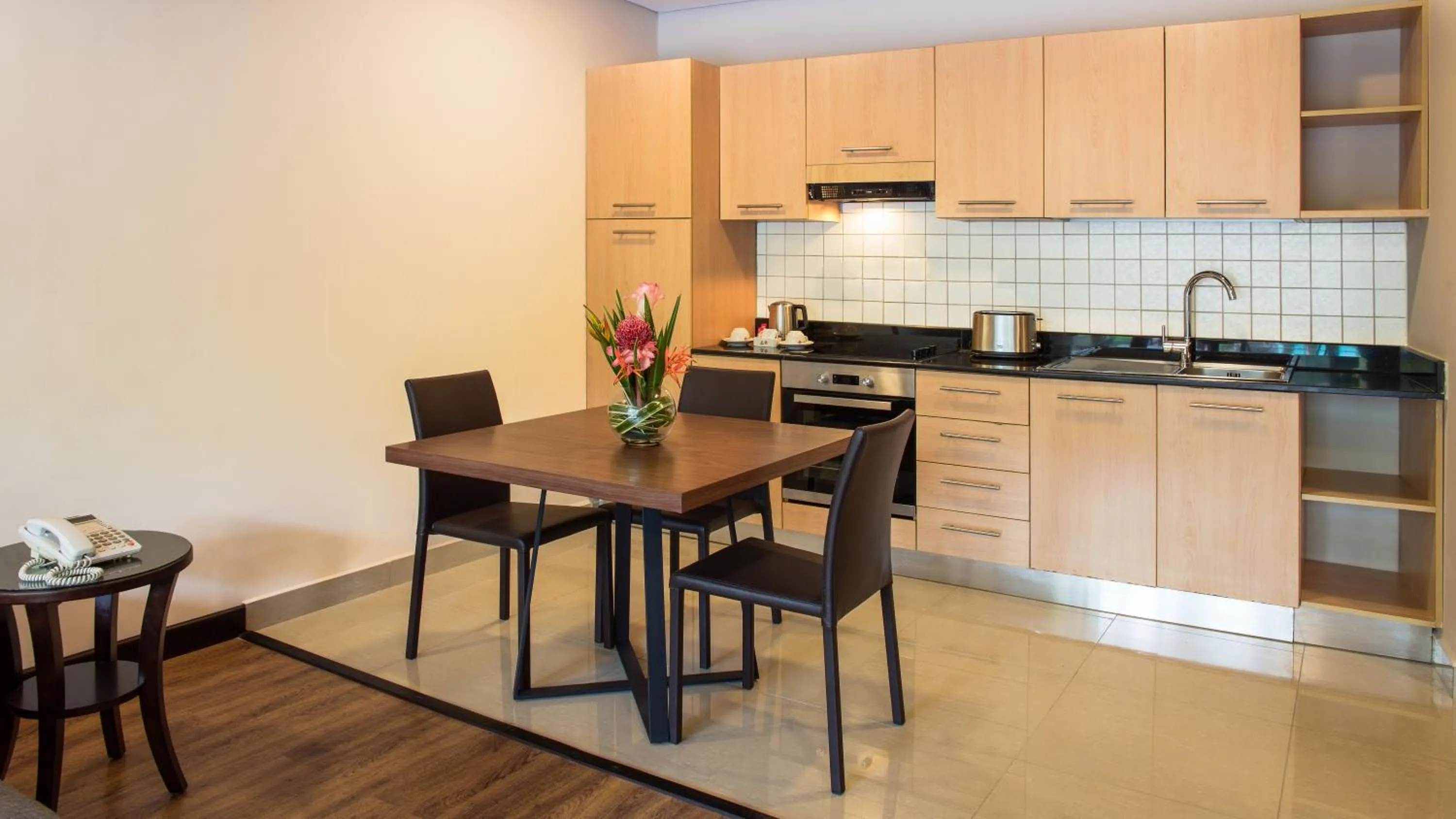 Kitchen or kitchenette in Kabira Country Club