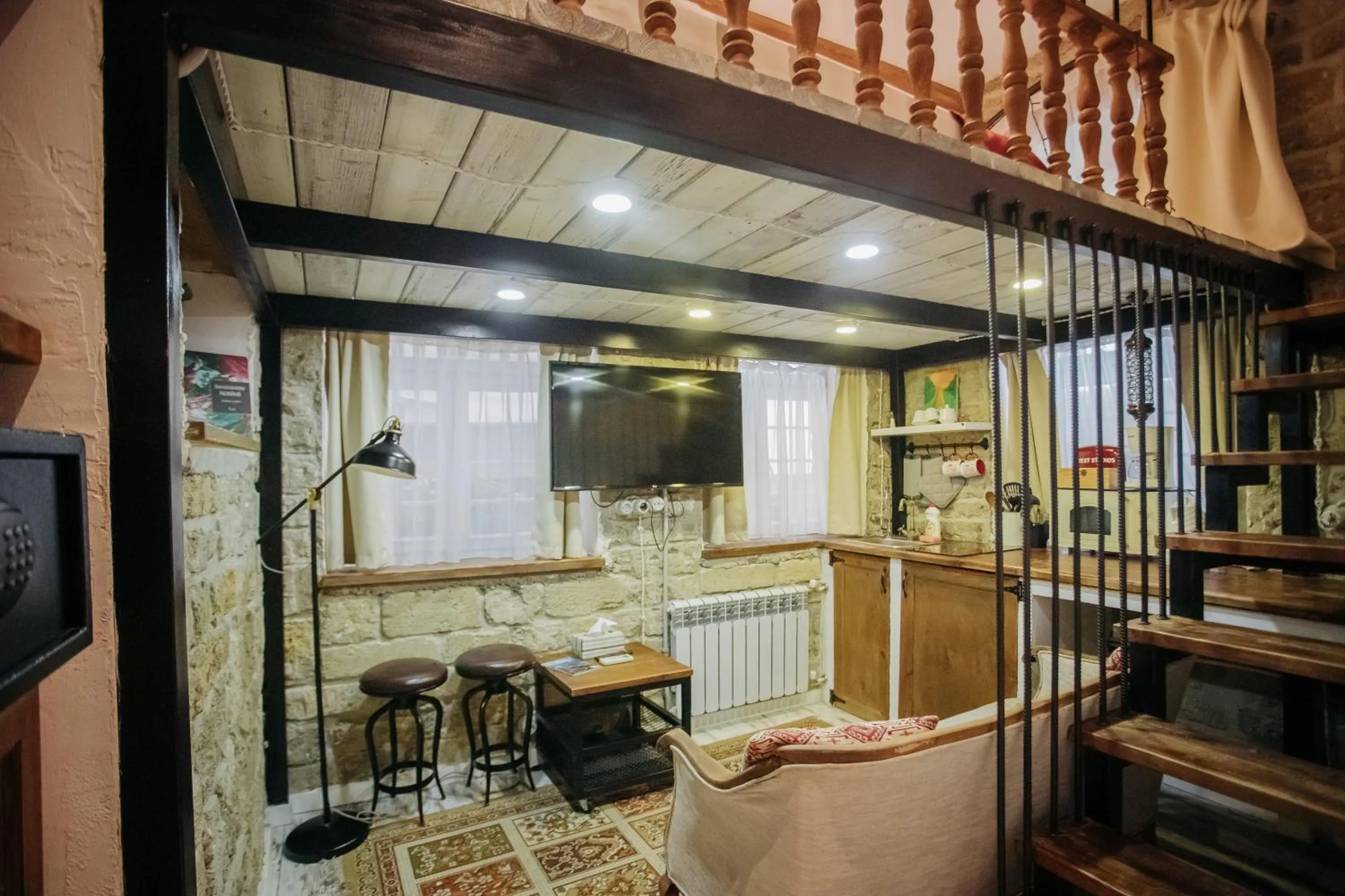 Kitchen or kitchenette in R Studios Old Baku