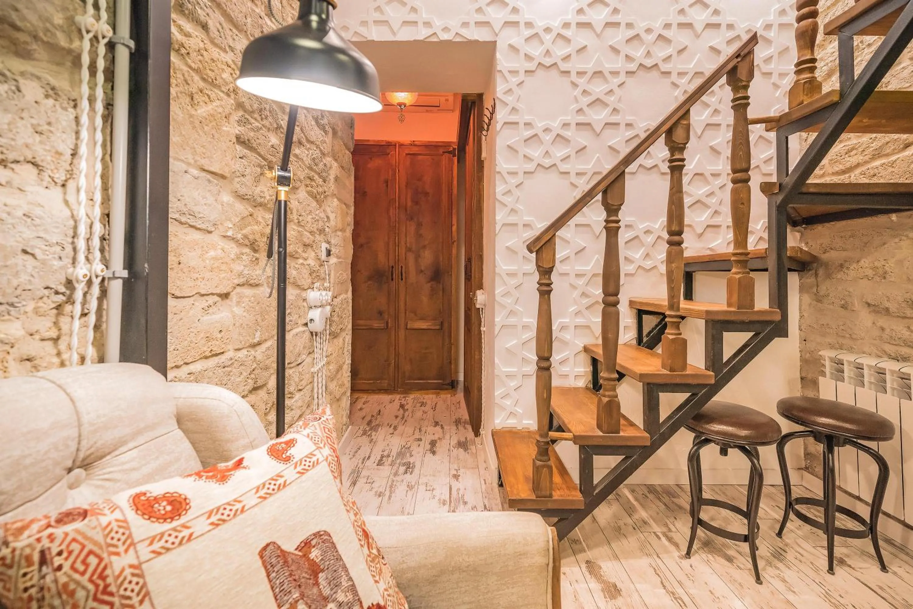 Photo of the whole room in R Studios Old Baku