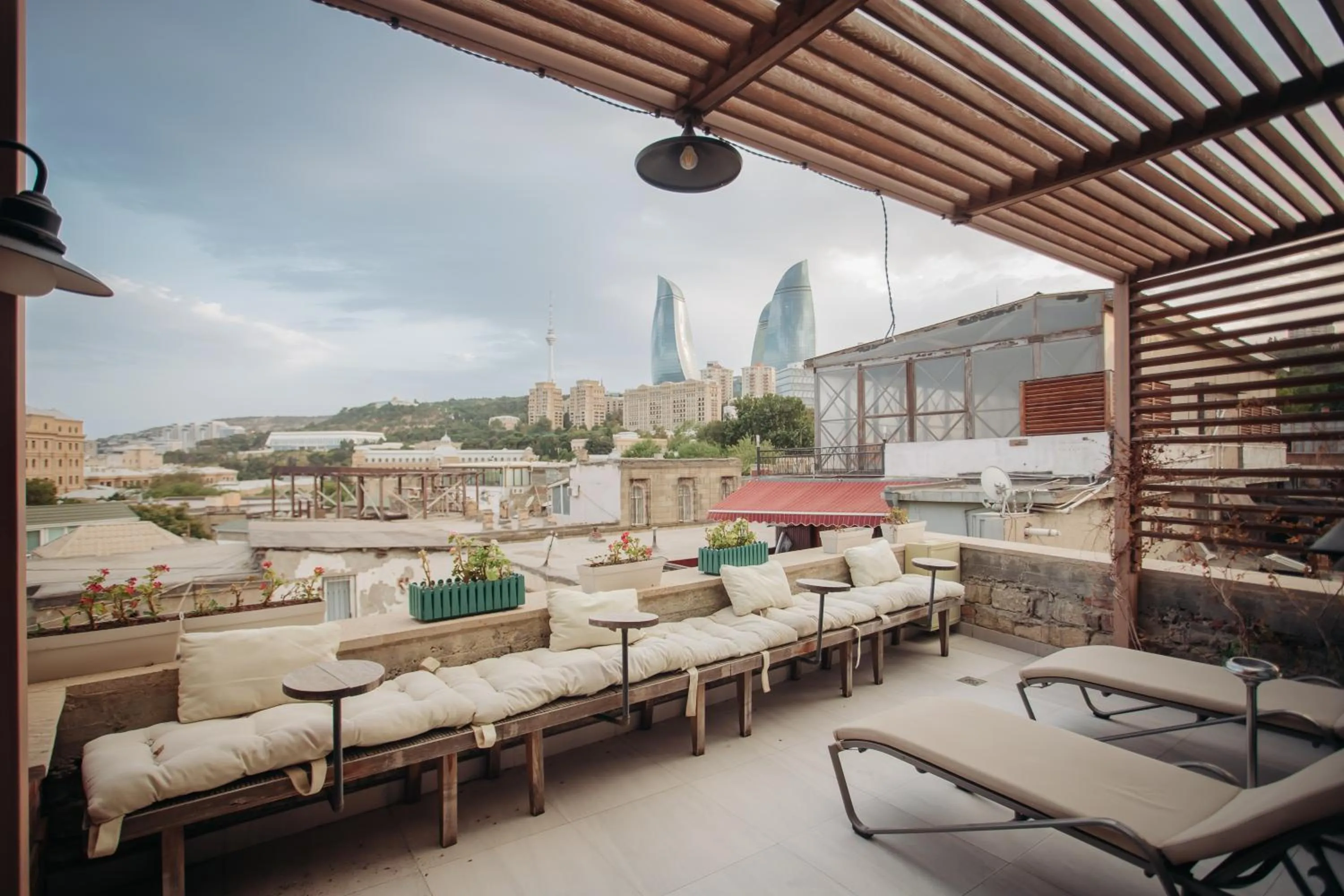 Mountain view in R Studios Old Baku