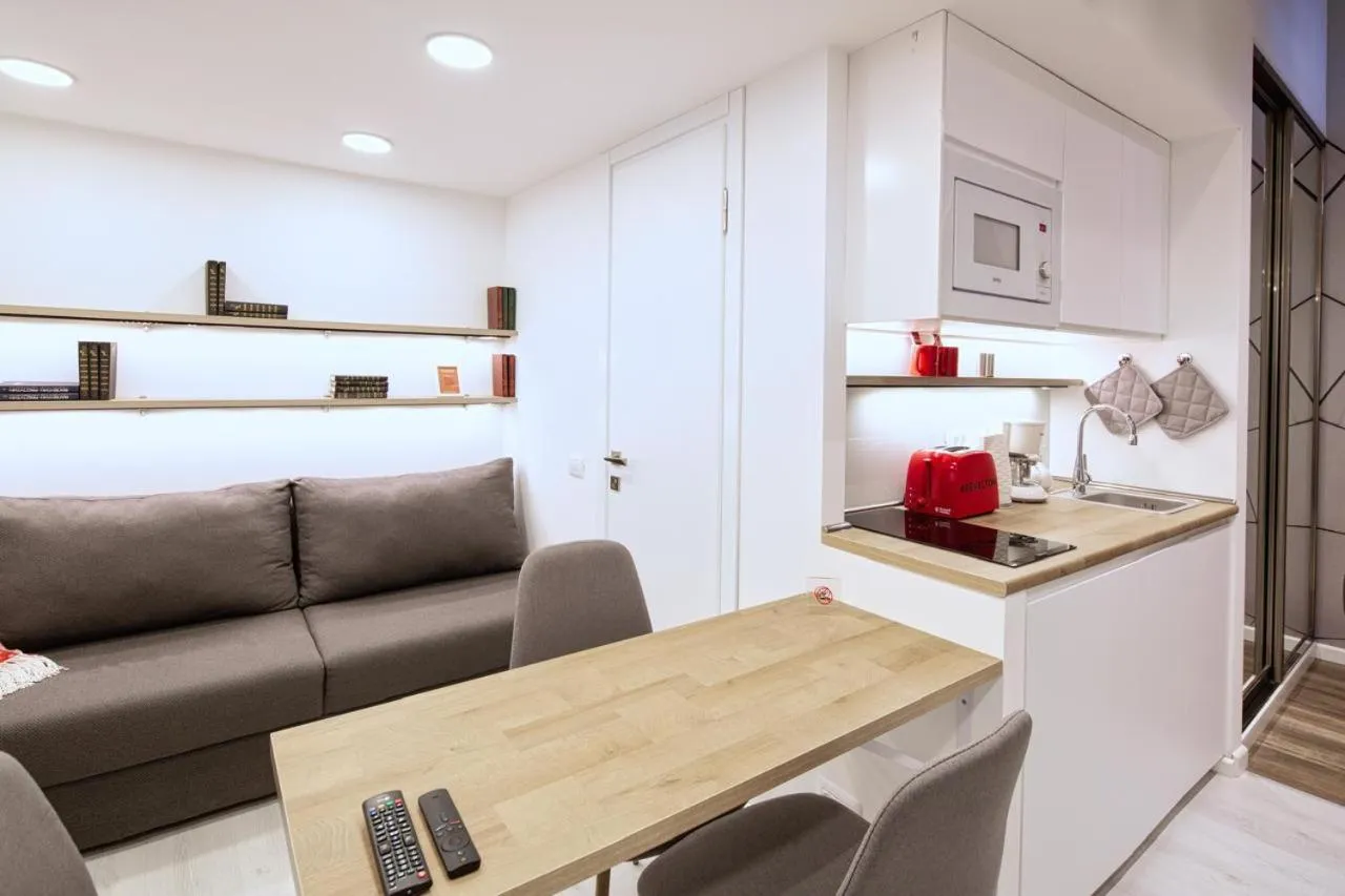 Kitchen or kitchenette in R Studios Old Baku