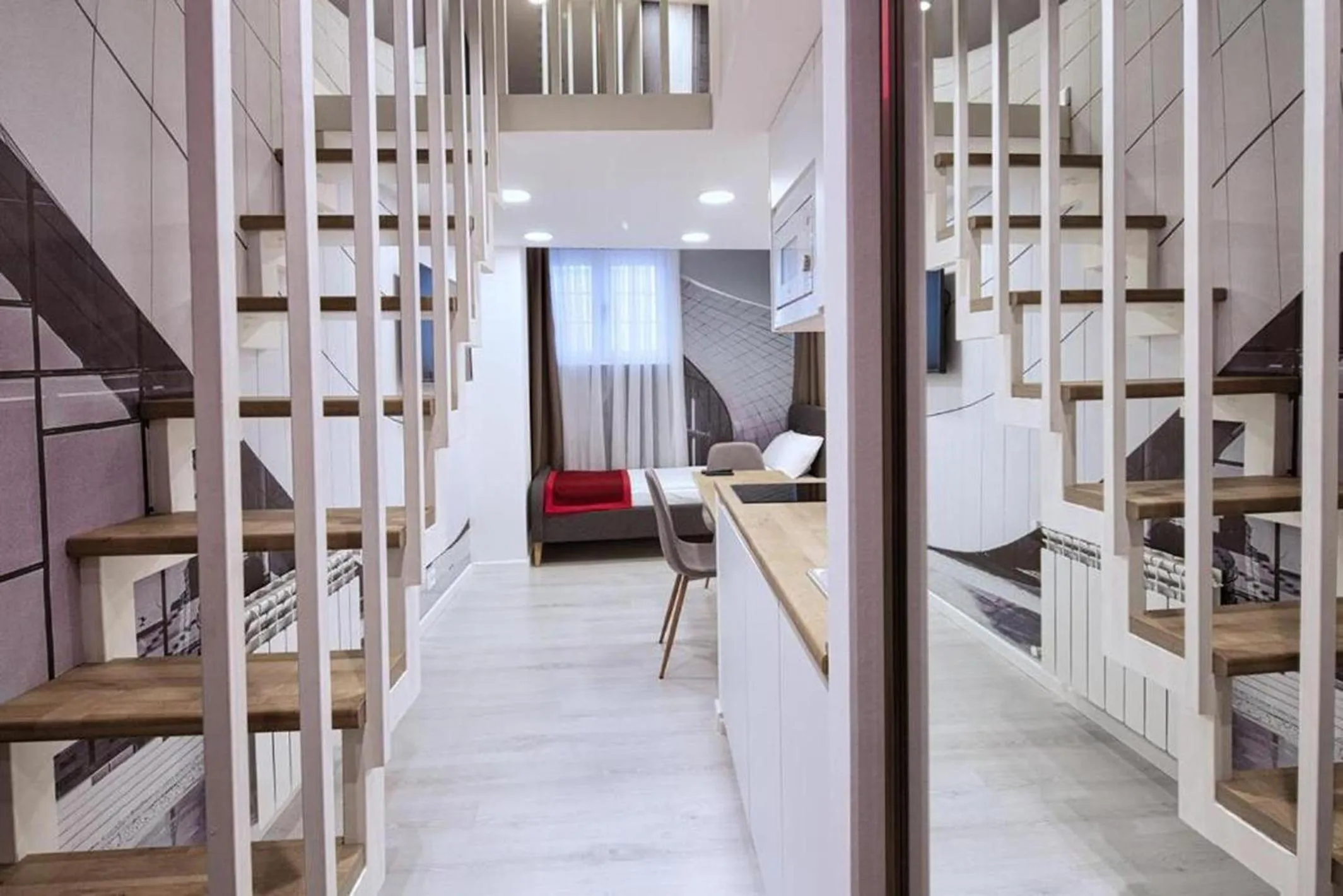 Photo of the whole room, Bed in R Studios Old Baku