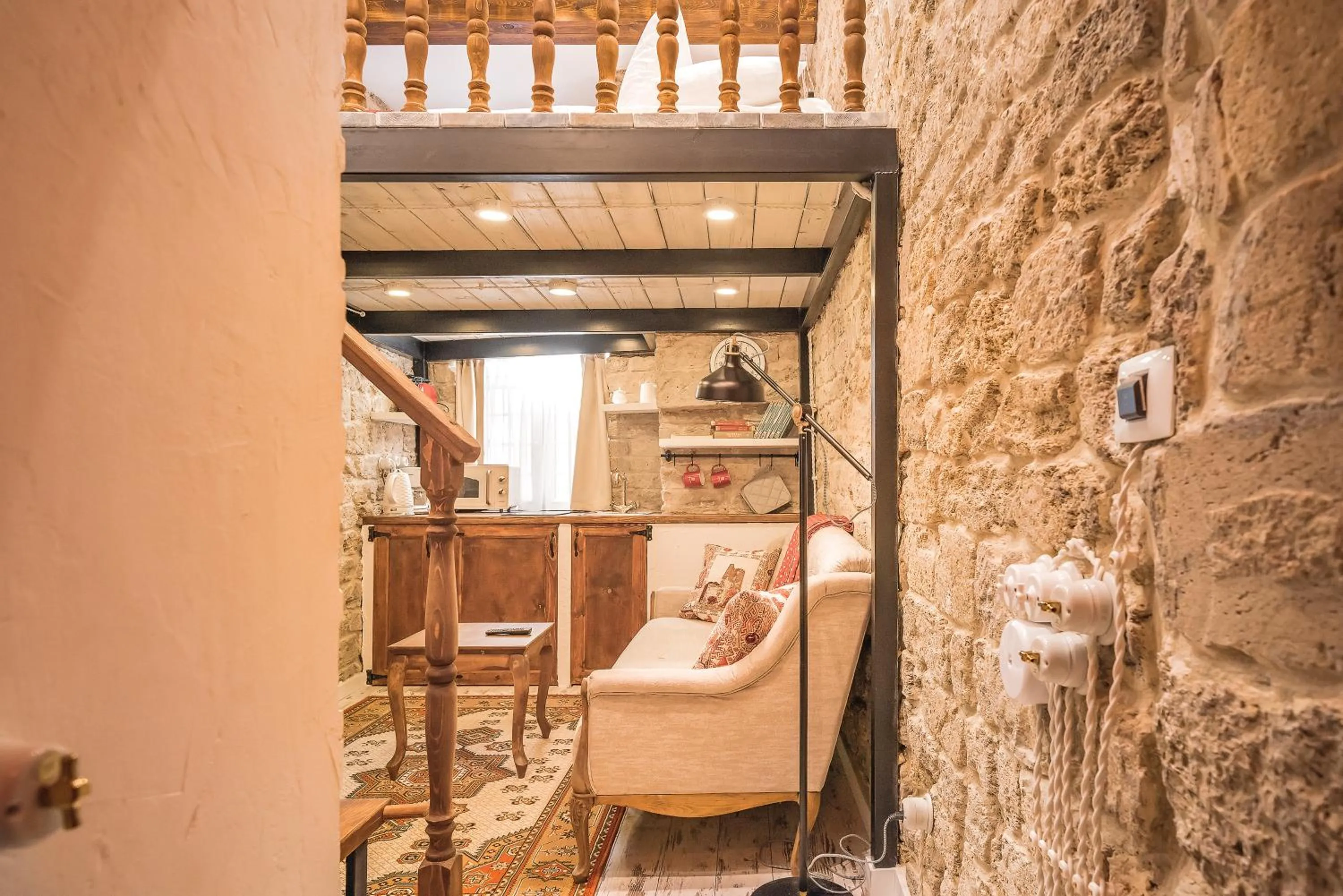 Living room in R Studios Old Baku