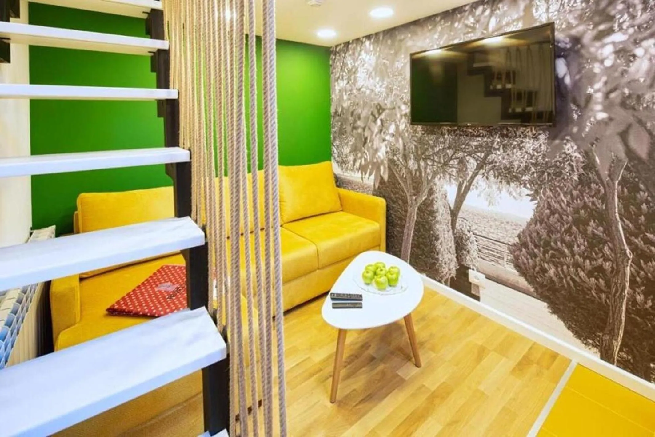 Photo of the whole room in R Studios Old Baku