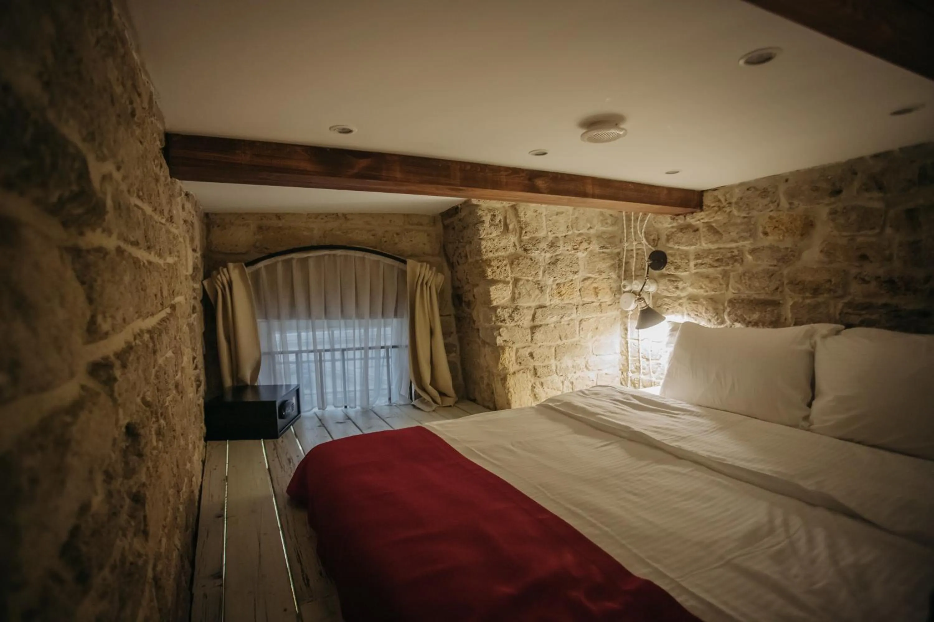 Bedroom, Bed in R Studios Old Baku