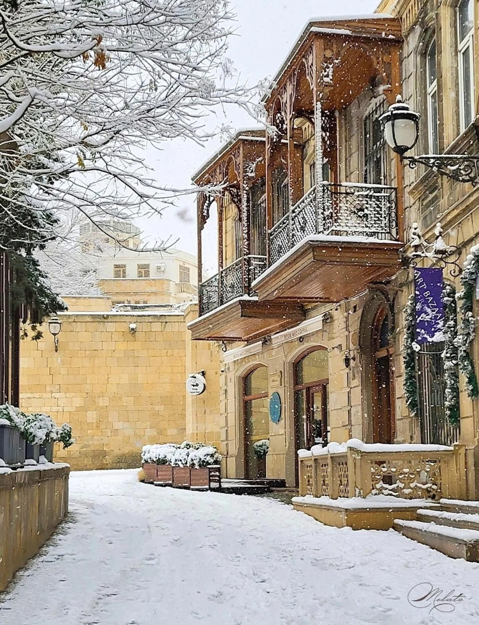 Nearby landmark in R Studios Old Baku