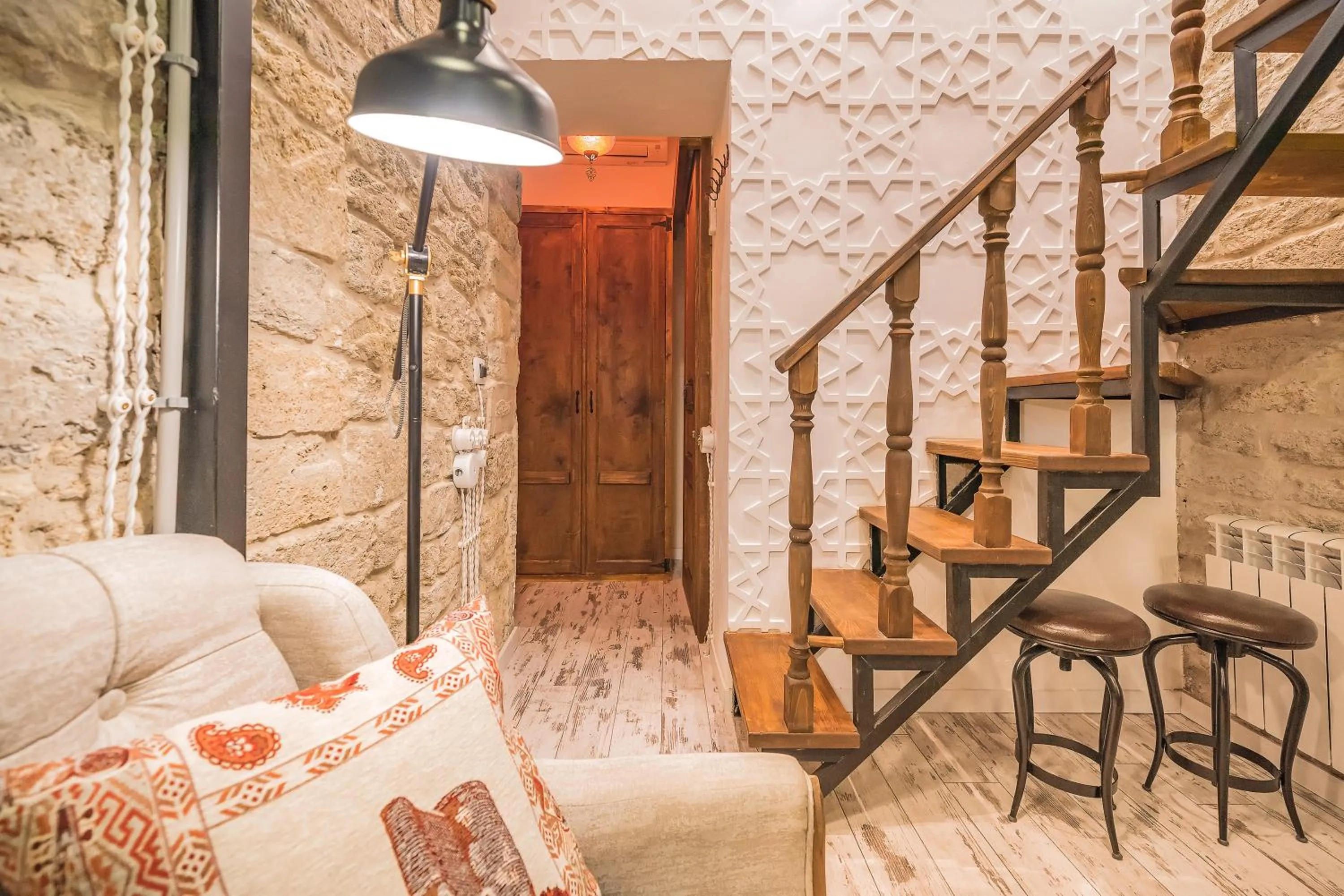 Living room in R Studios Old Baku