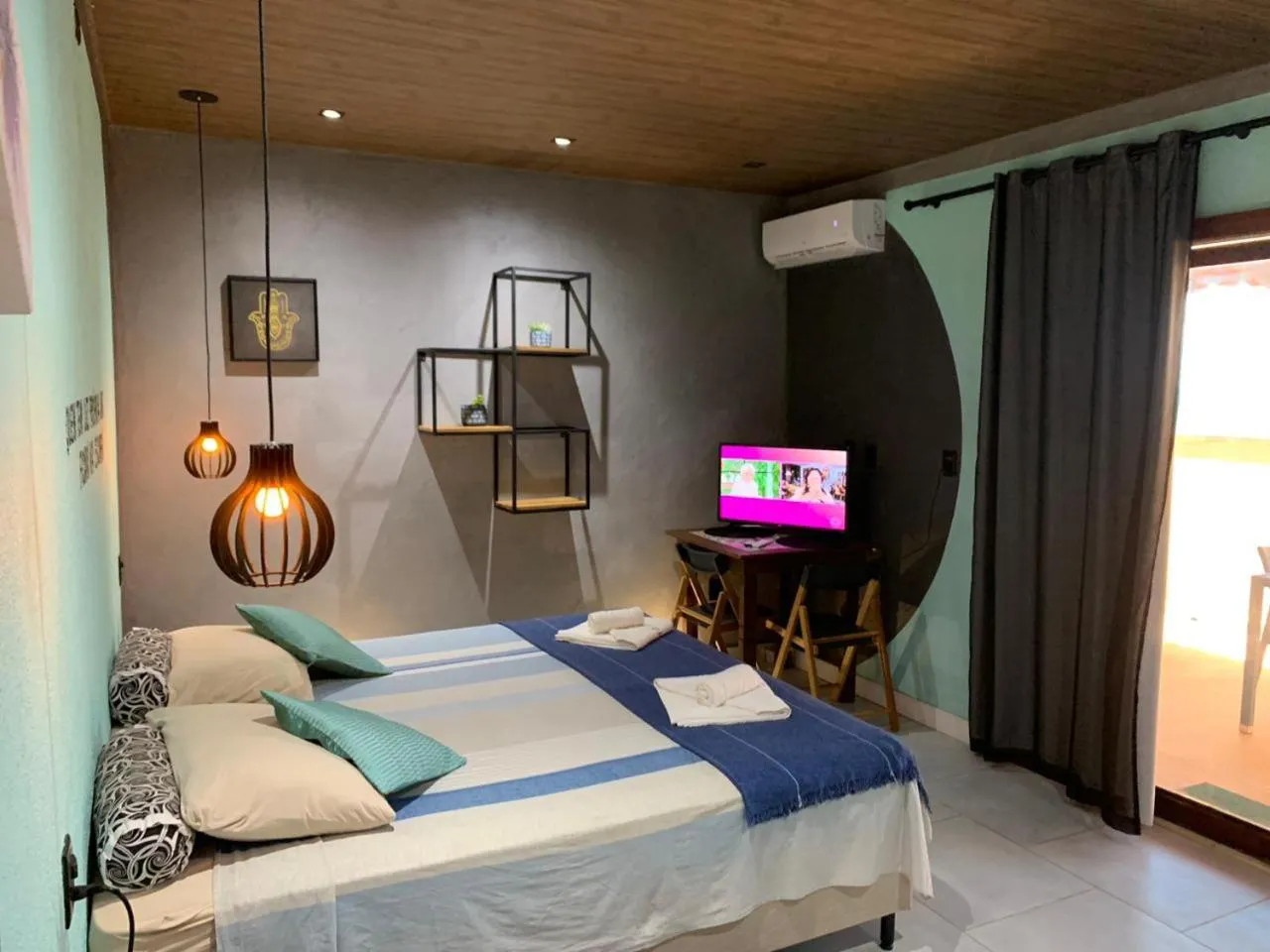 Queen Suite with Sea View in Pousada Villa Flamboyant