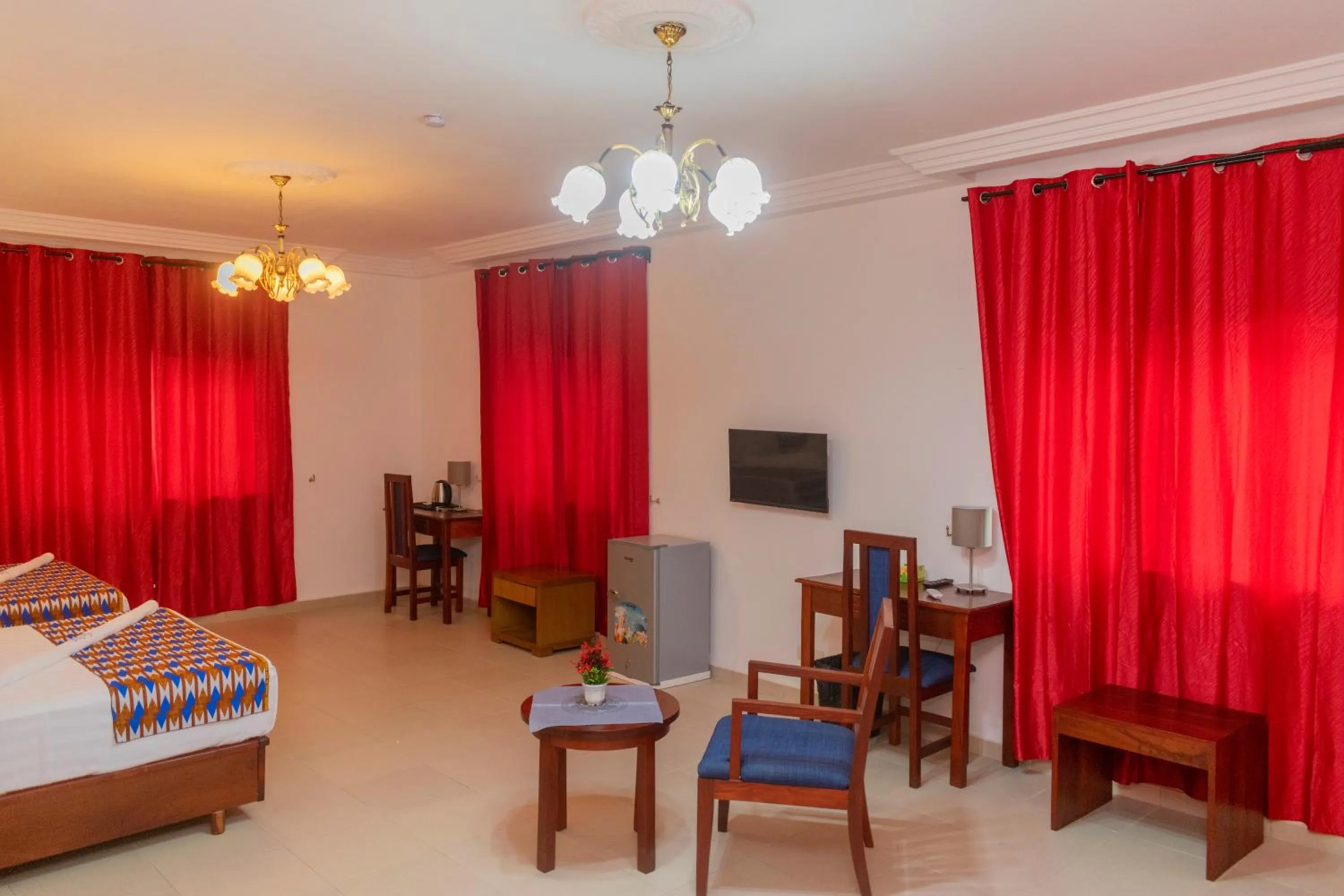 Photo of the whole room, Bed in Hotel BKBG Benin