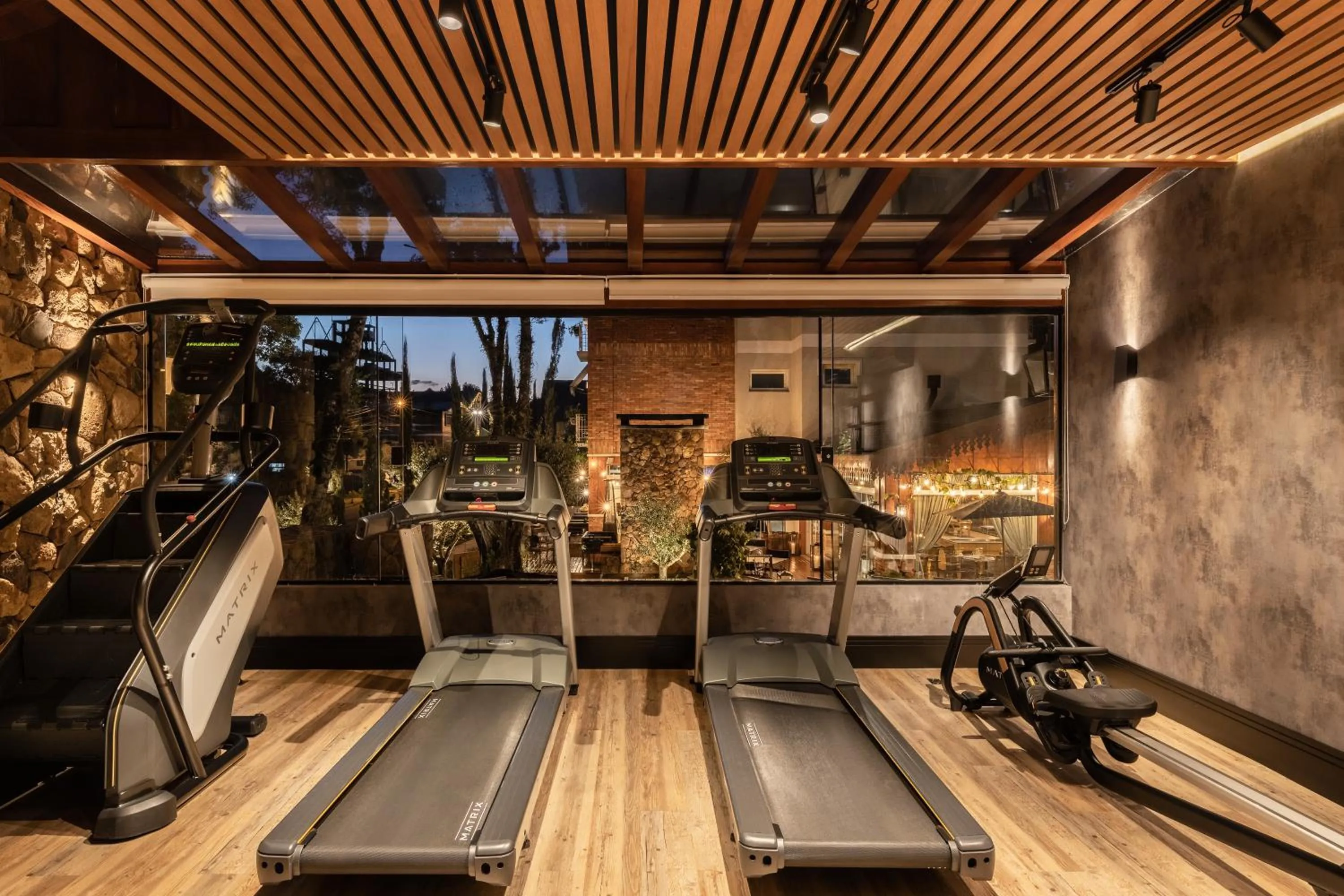 Fitness centre/facilities in Hotel Valle Dincanto