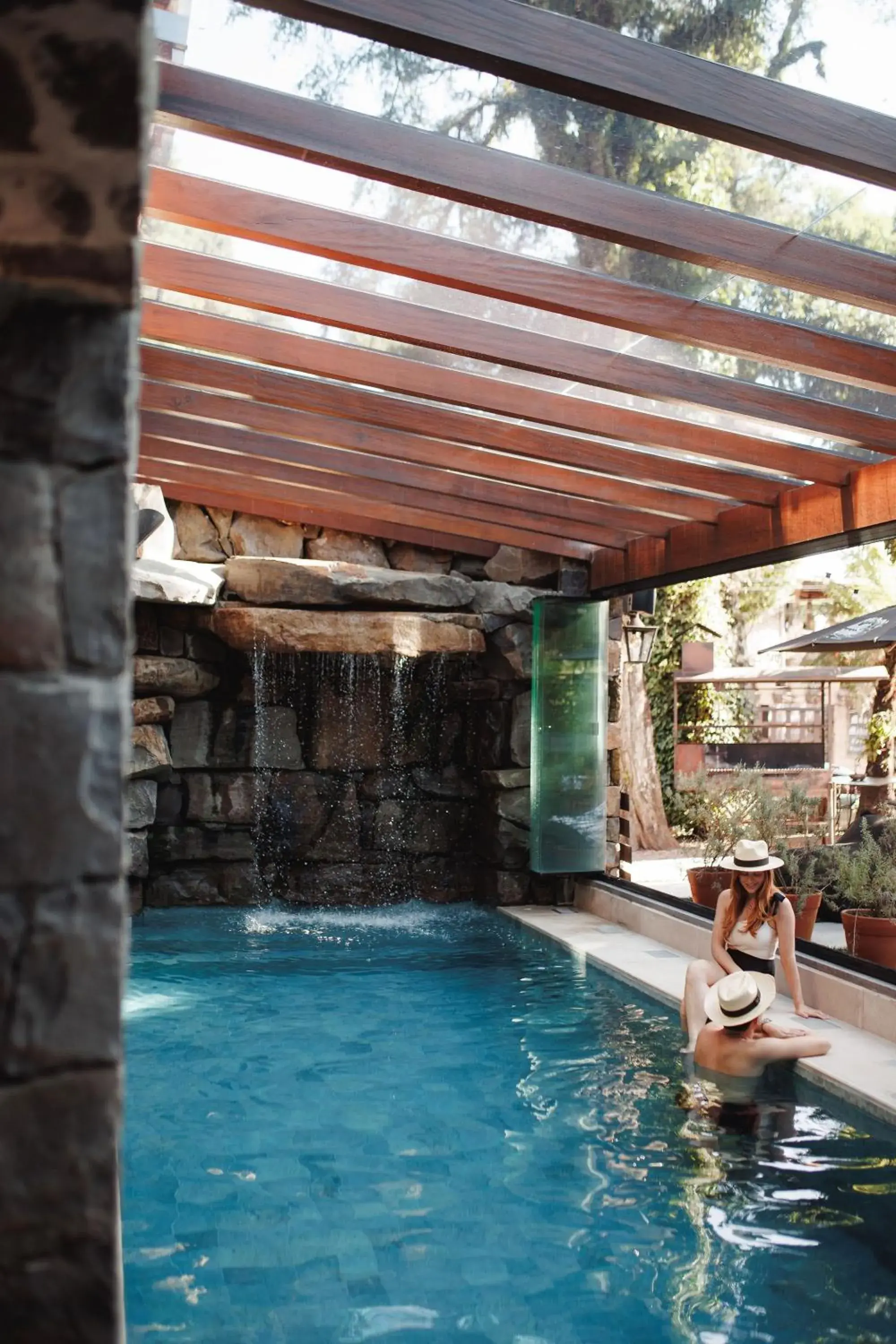 Swimming pool in Hotel Valle Dincanto Swimming pool in Hotel Valle Dincanto