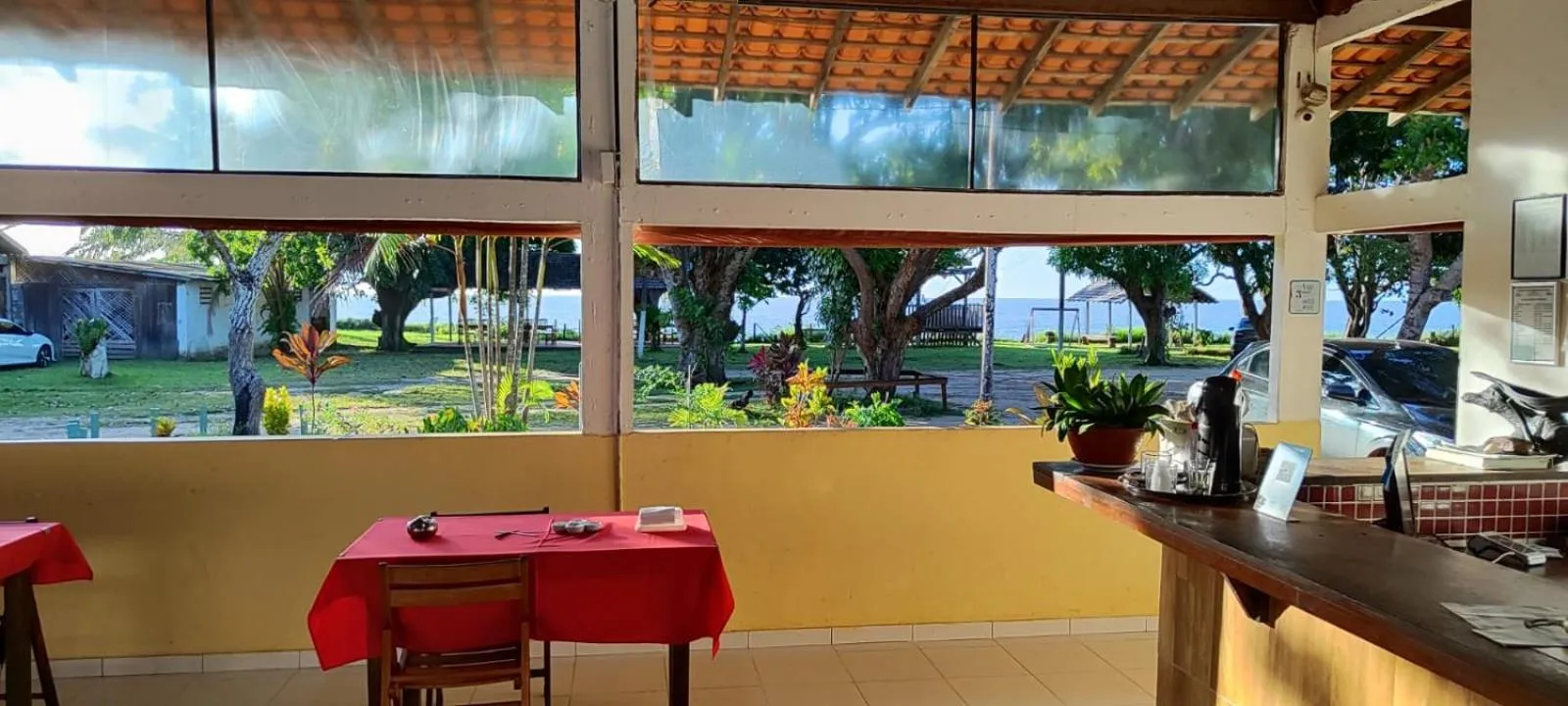 Dining area in Pousada Bosque dos Aruãs