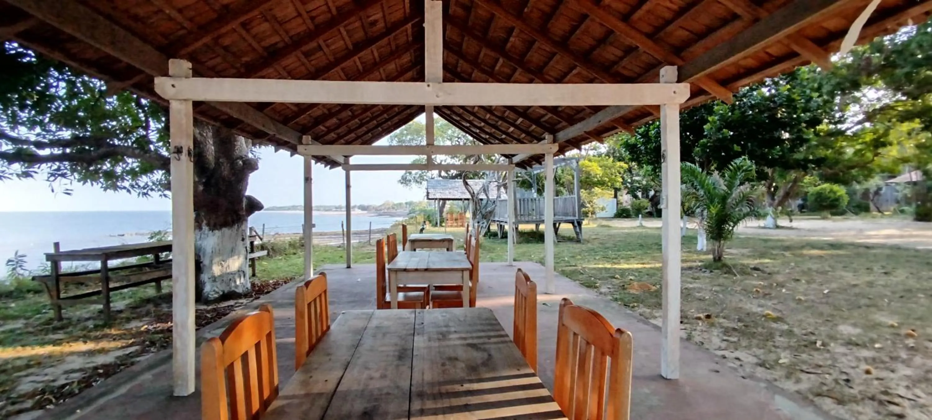 Restaurant/places to eat in Pousada Bosque dos Aruãs