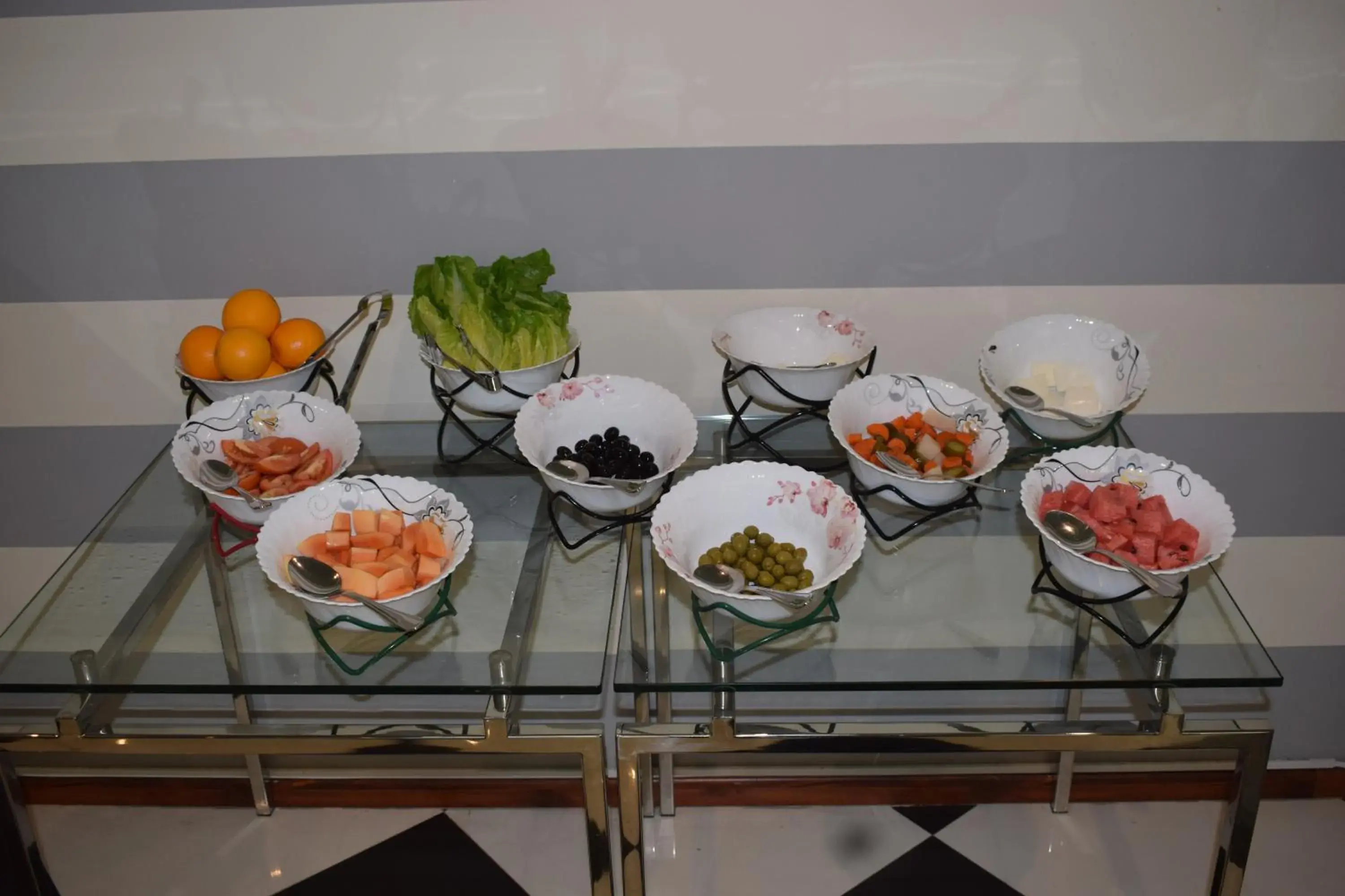 Buffet breakfast in Aldar Hotel