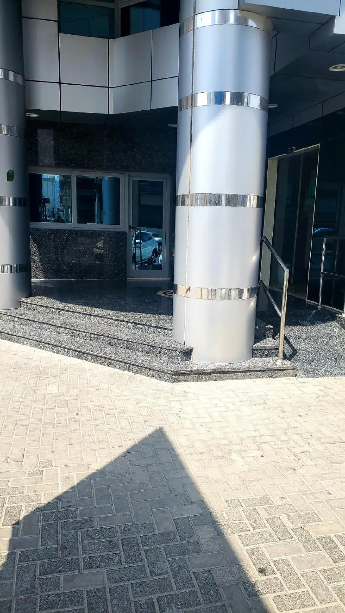 Facade/entrance in Aldar Hotel Facade/entrance in Aldar Hotel