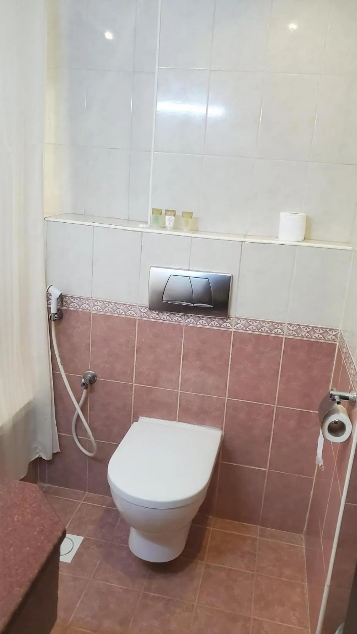 Toilet in Aldar Hotel