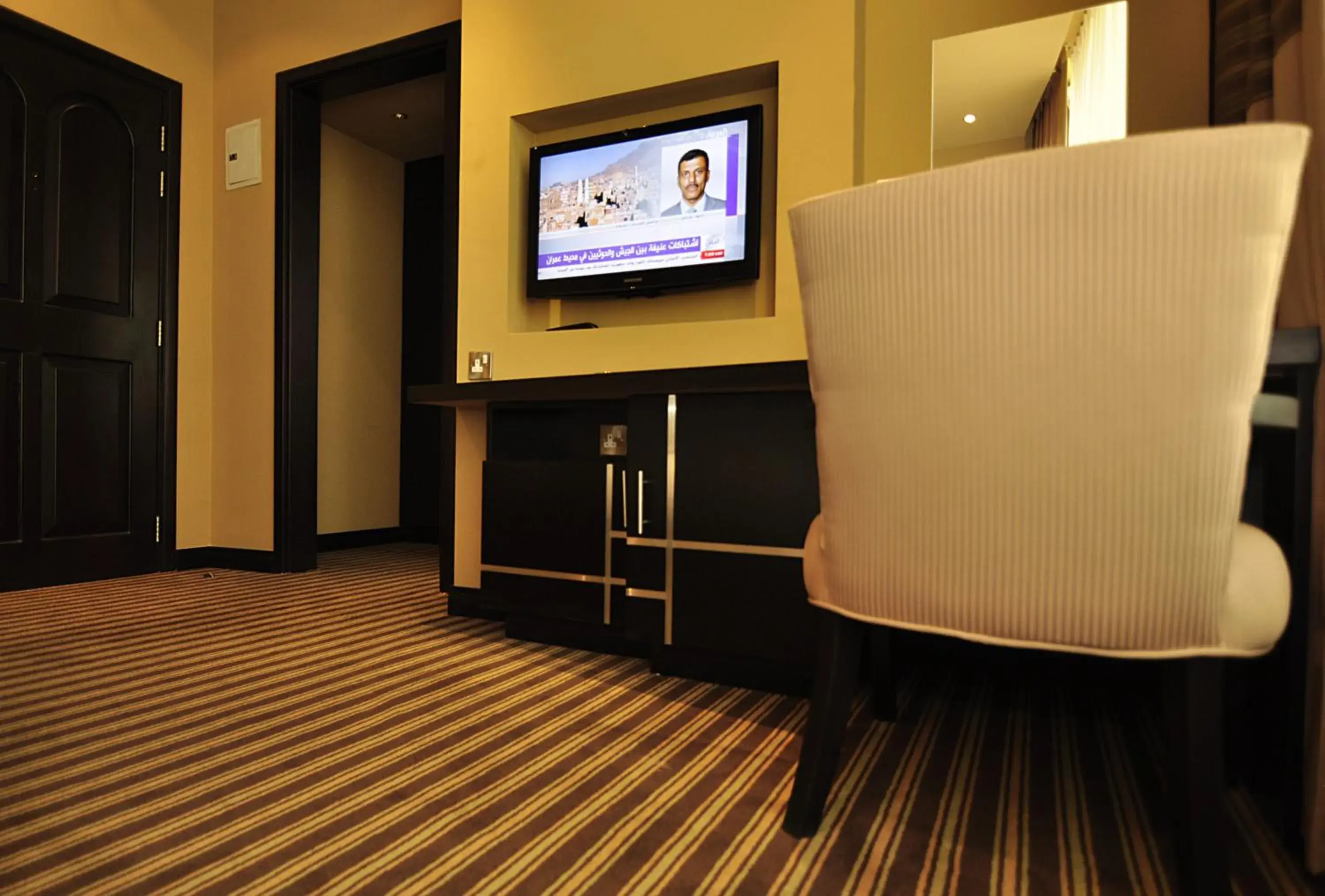 TV and multimedia, TV/Entertainment Center in Aldar Hotel